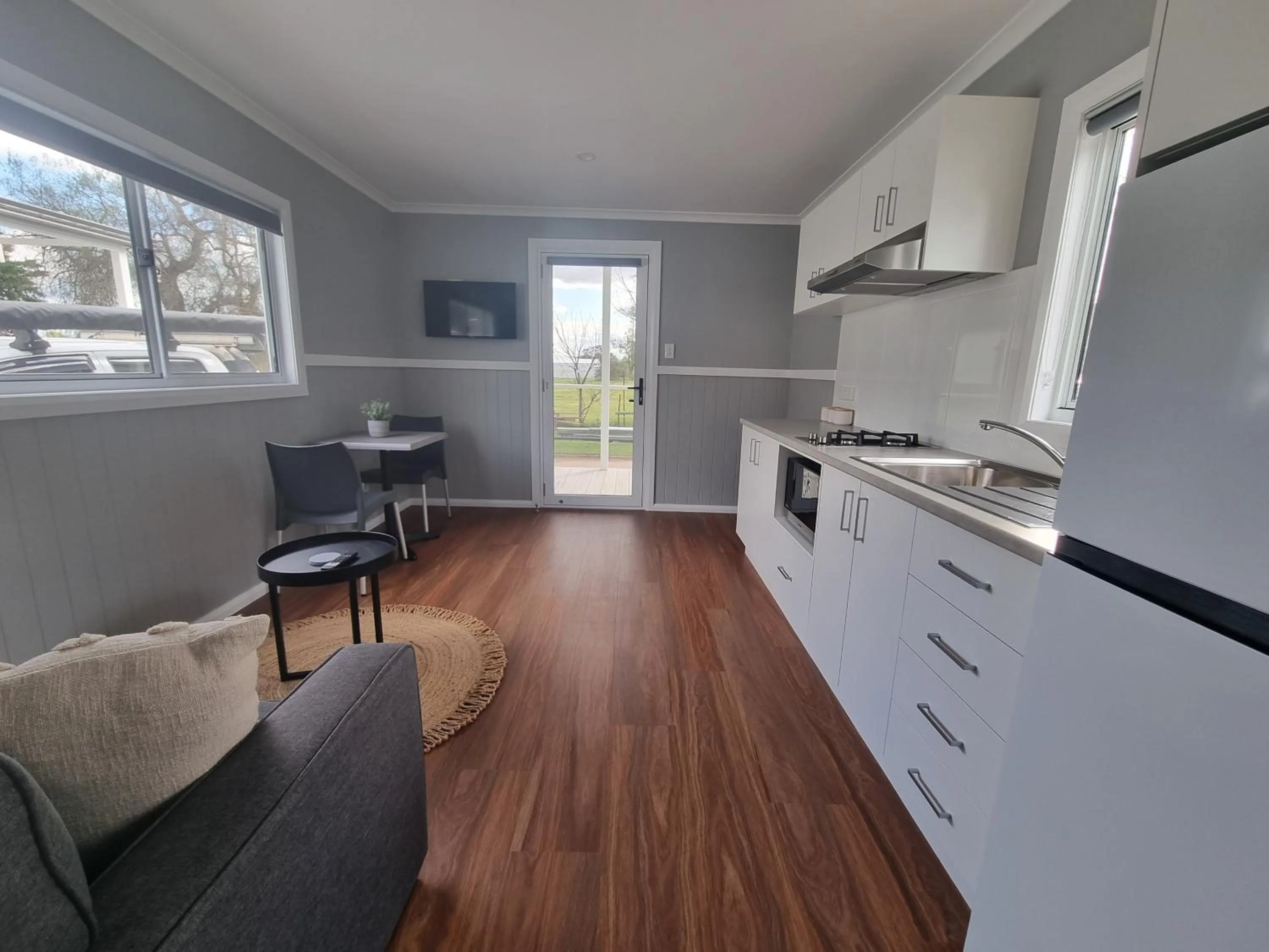 Dining area in Gulgong Tourist Park