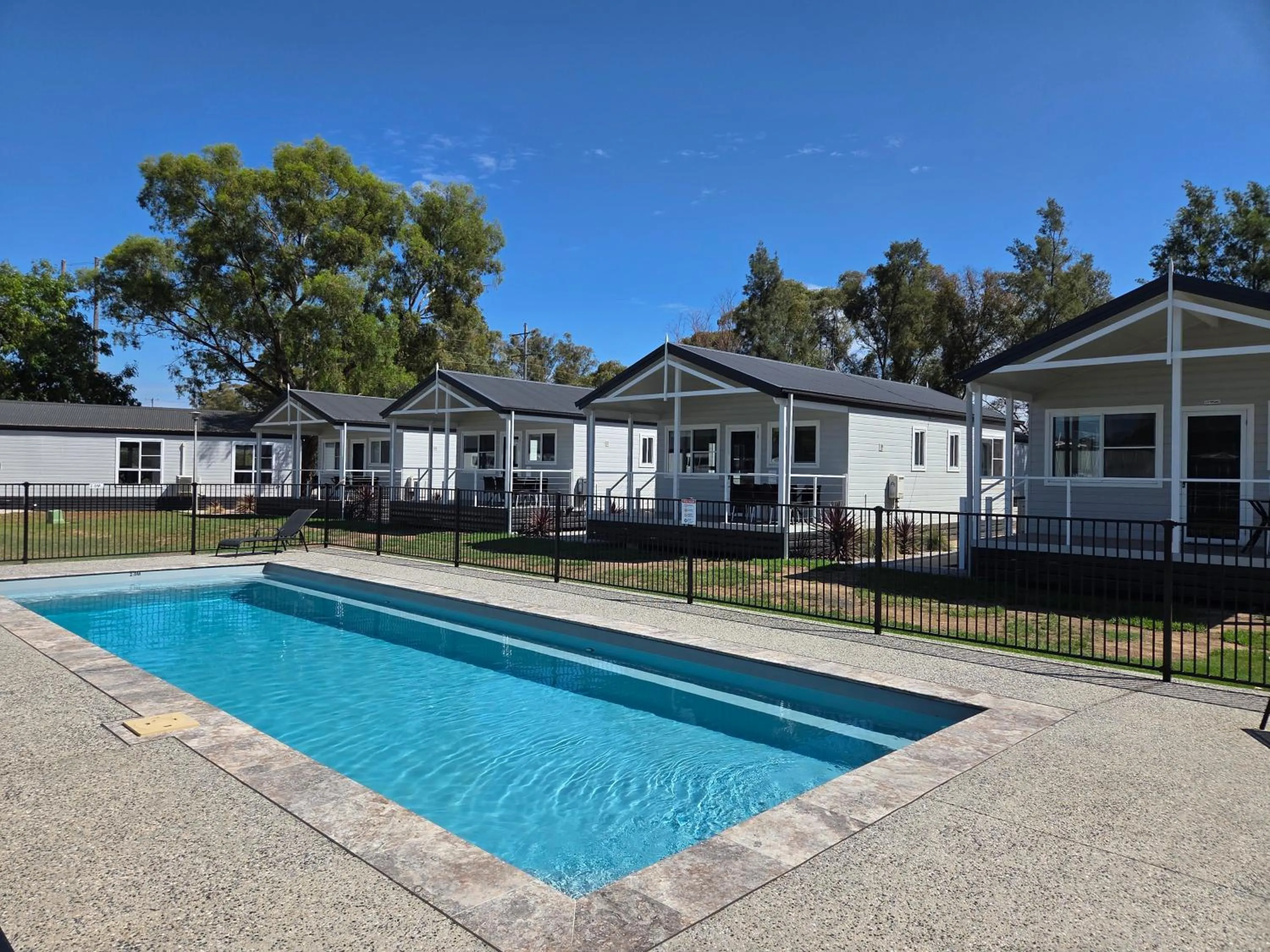 Swimming pool in Gulgong Tourist Park
