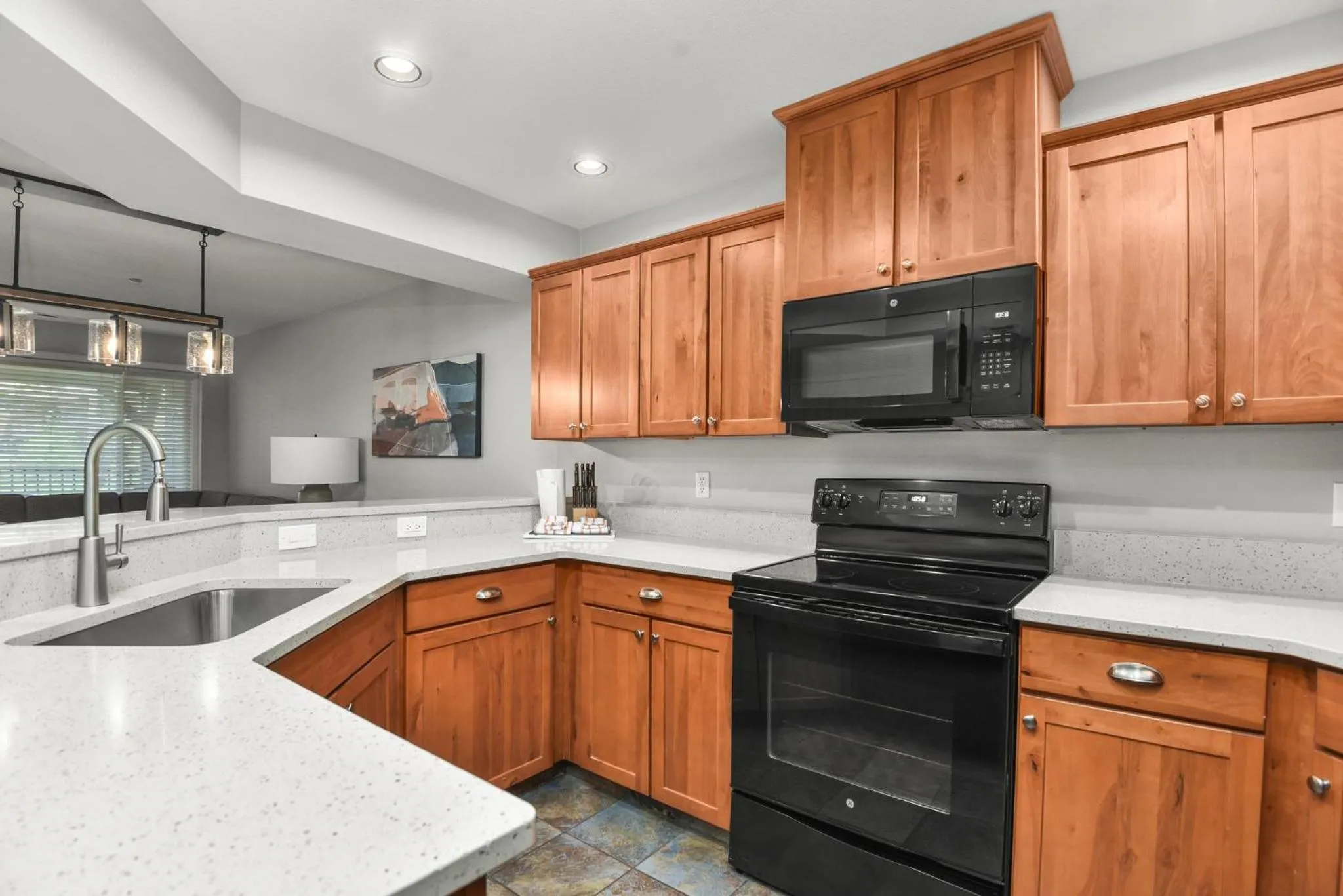 Communal kitchen in WorldMark Arrow Point