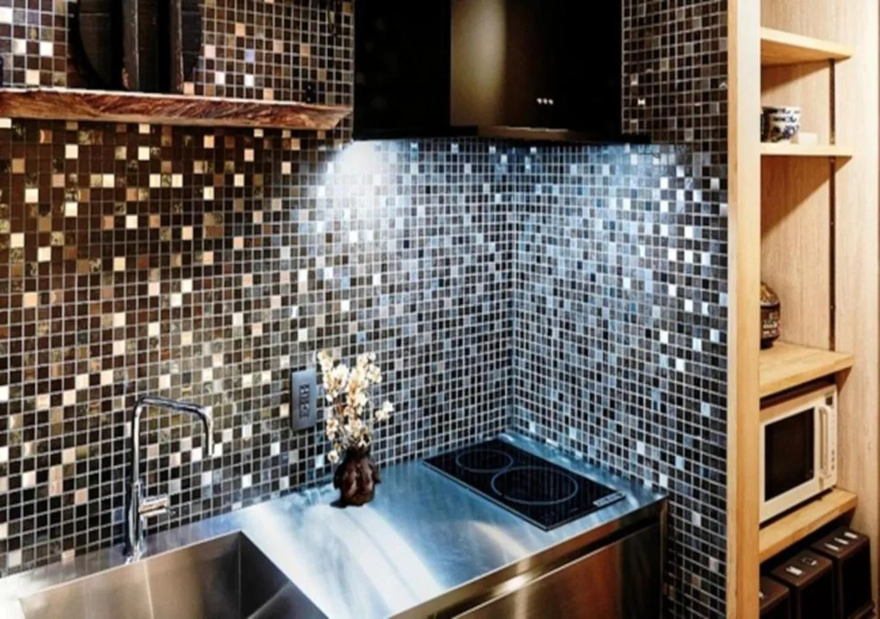 kitchen in Kokonoe Machiya