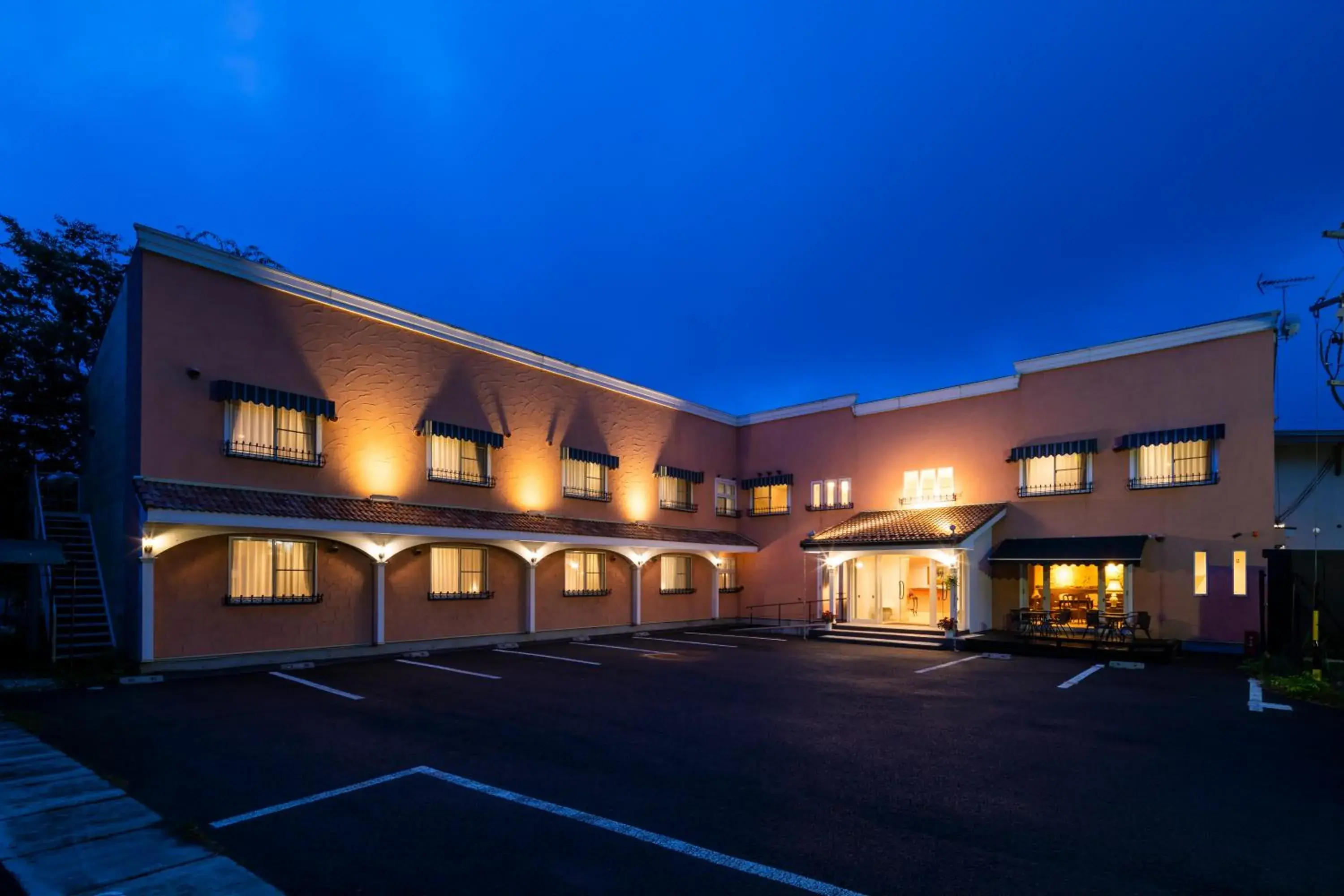 Property building in Hotel Berlinetta Karuizawa Property building in Hotel Berlinetta Karuizawa