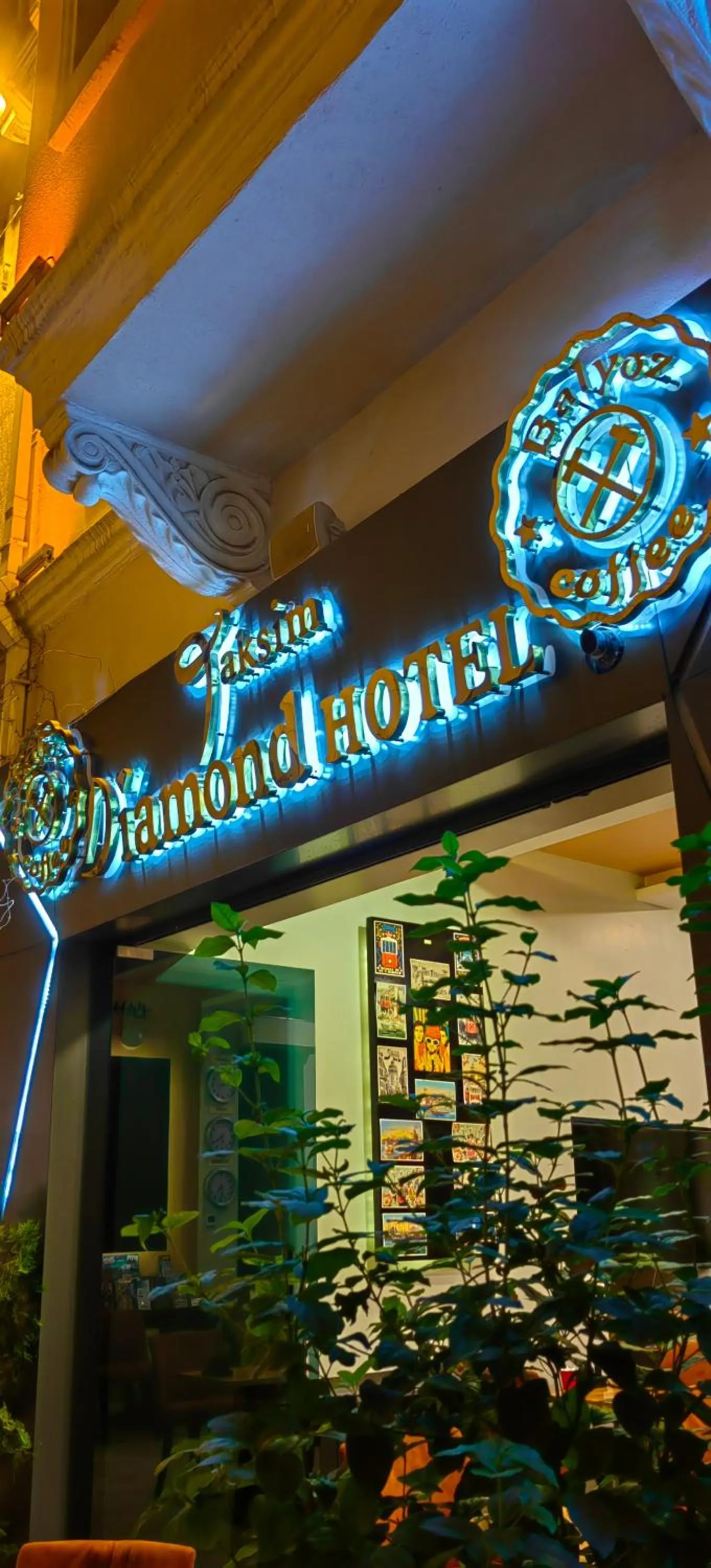 Facade/entrance in taksim diamond hotel