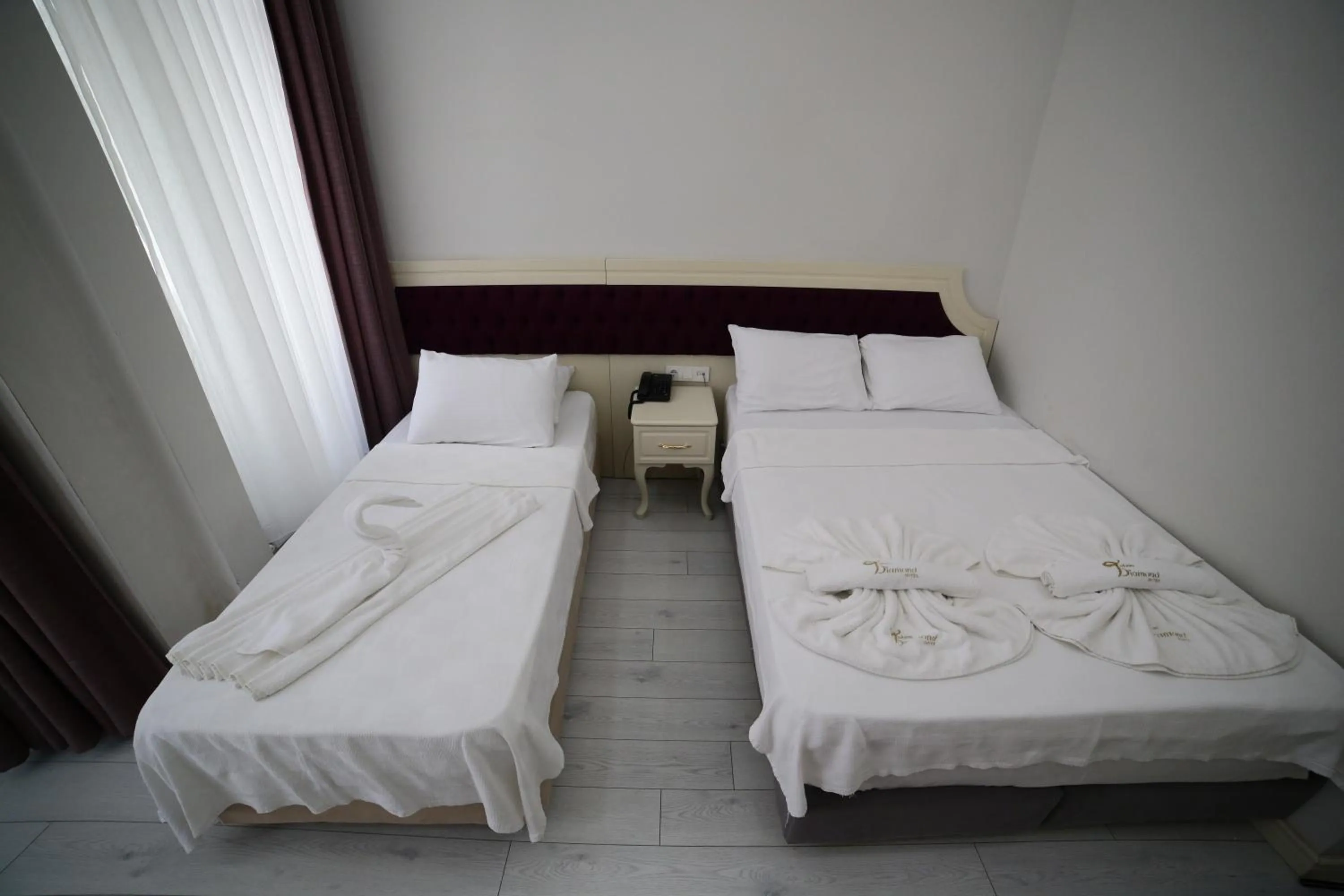 Bed in taksim diamond hotel