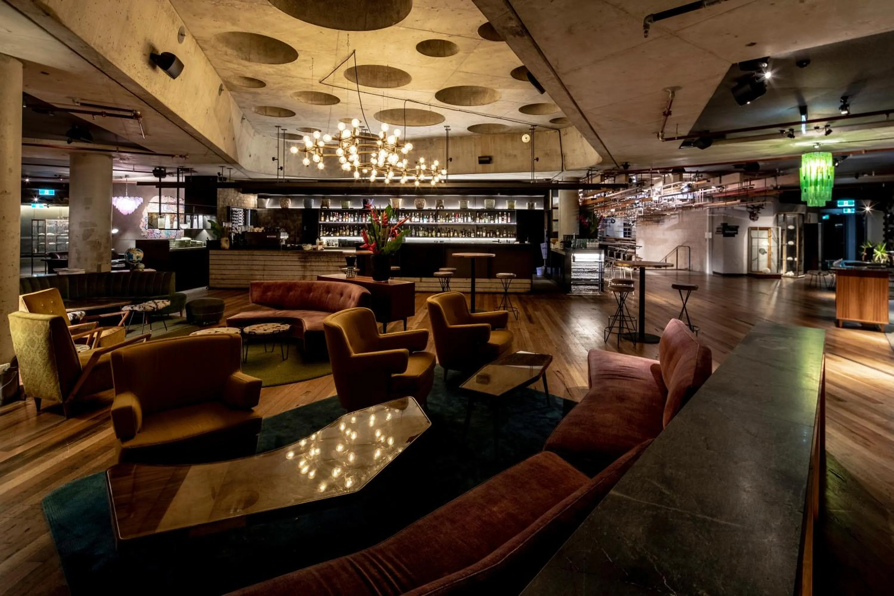 Lounge or bar in Ovolo Canberra, a Wyndham Hotel