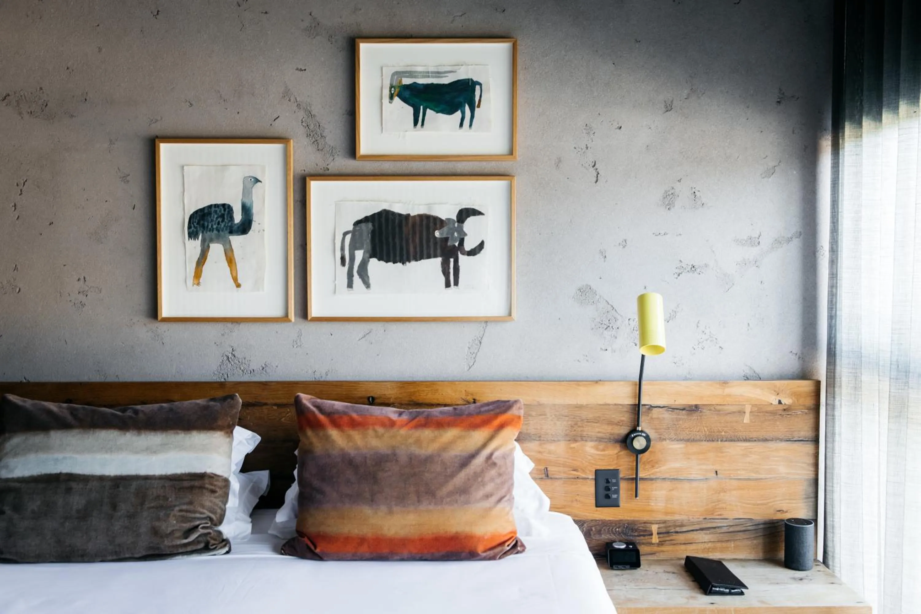 Bed in Ovolo Canberra, a Wyndham Hotel