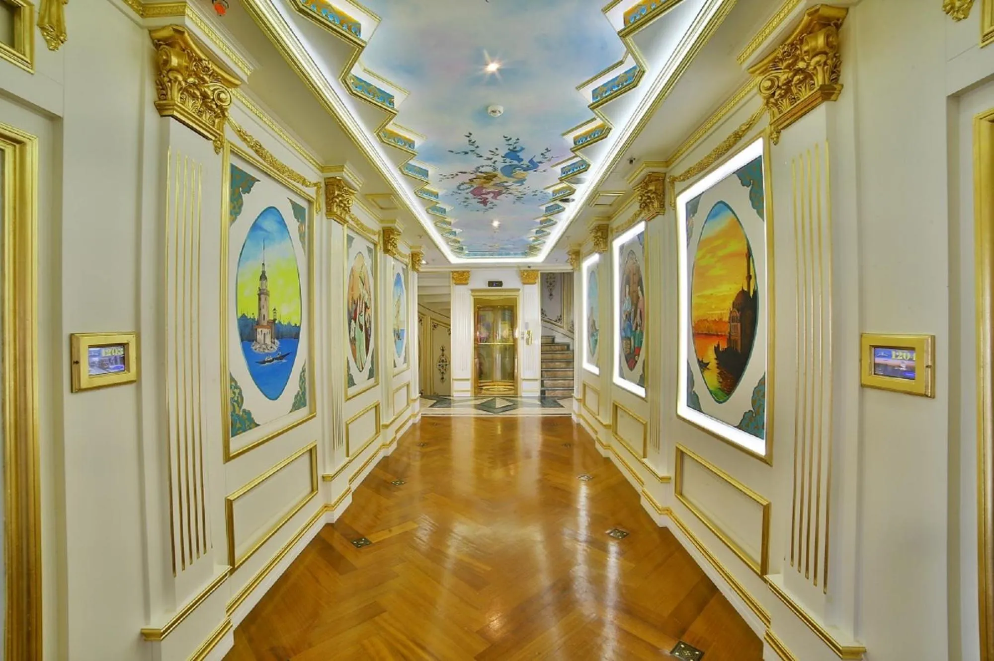 Decorative detail in Seven Hills Palace & Spa