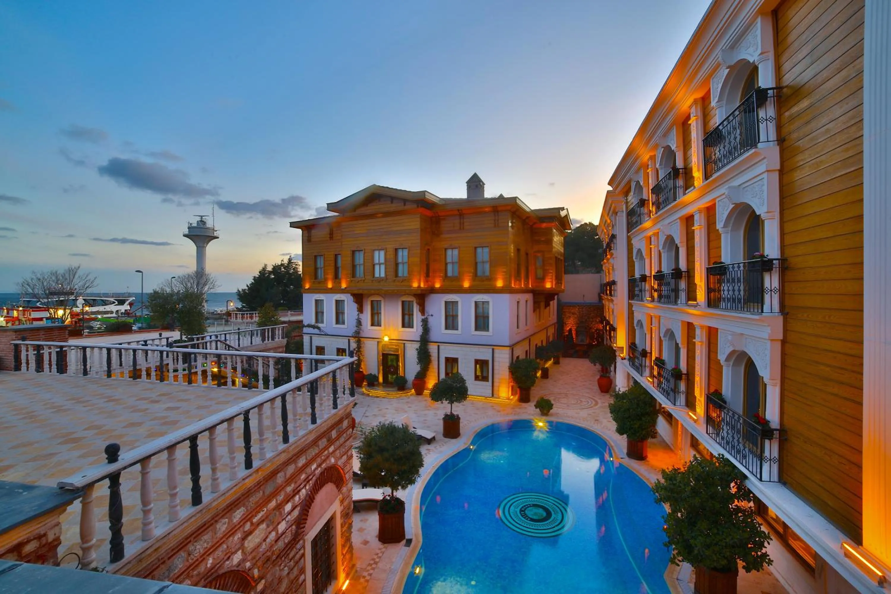 Property building in Seven Hills Palace & Spa