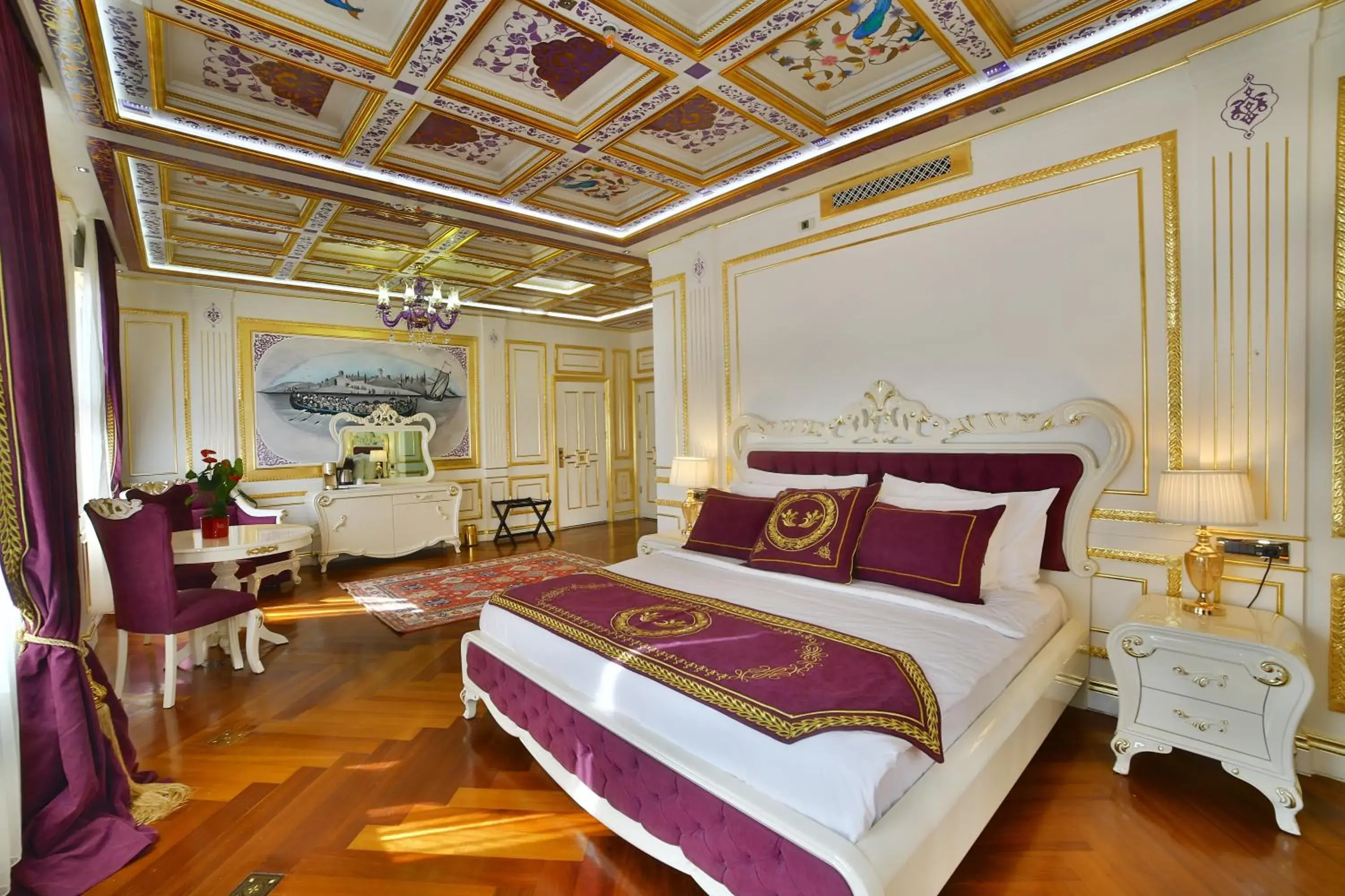 Bed in Seven Hills Palace & Spa Bed in Seven Hills Palace & Spa