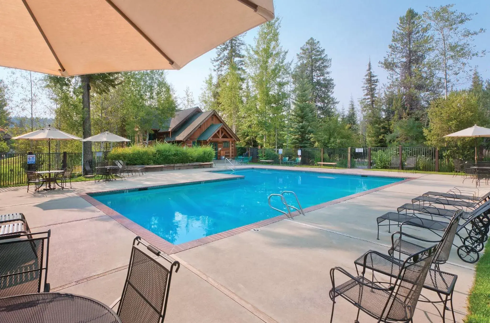 Swimming pool in WorldMark McCall Swimming pool in WorldMark McCall