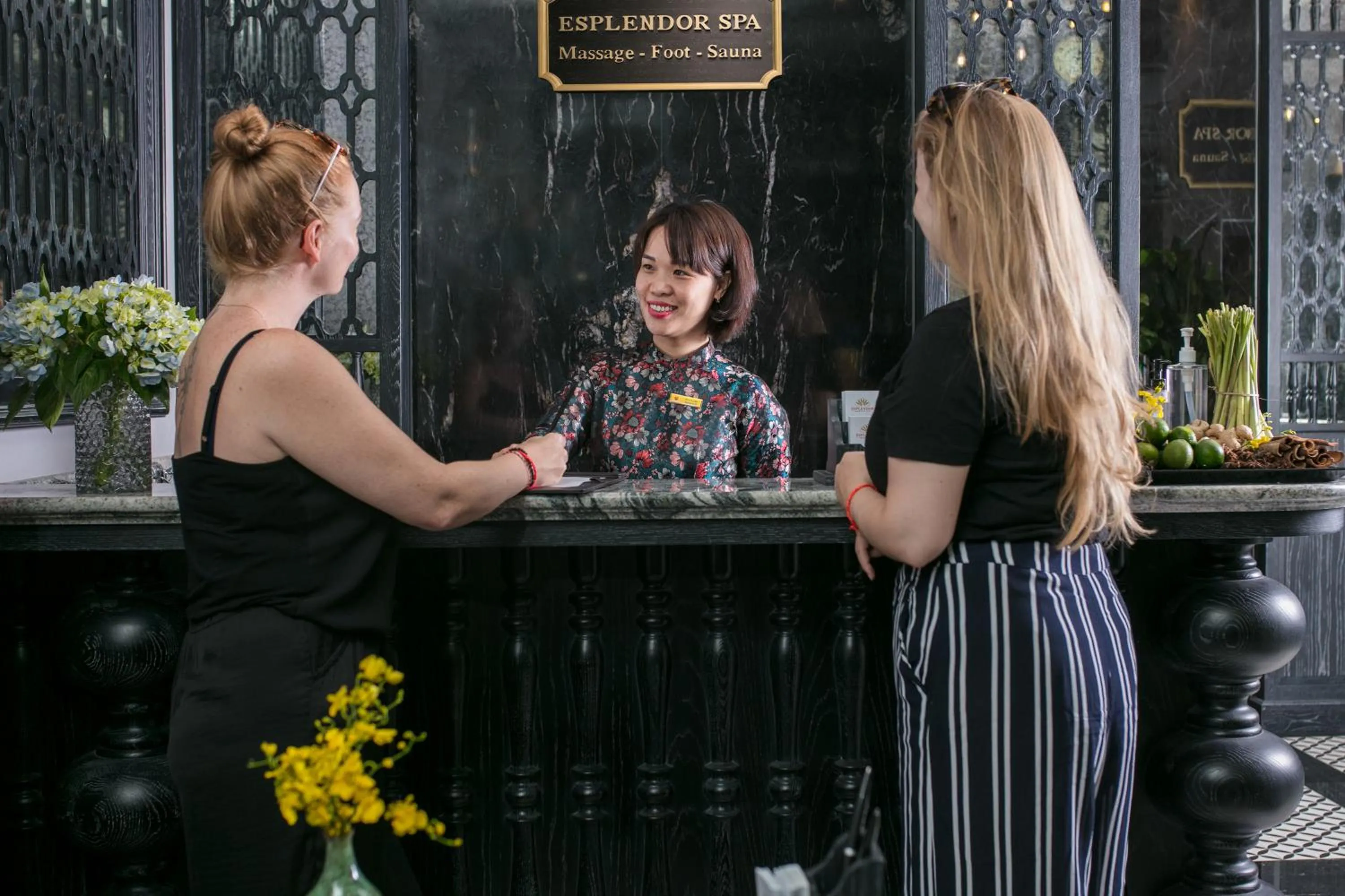 Lobby or reception in Hanoi Esplendor Hotel and Spa