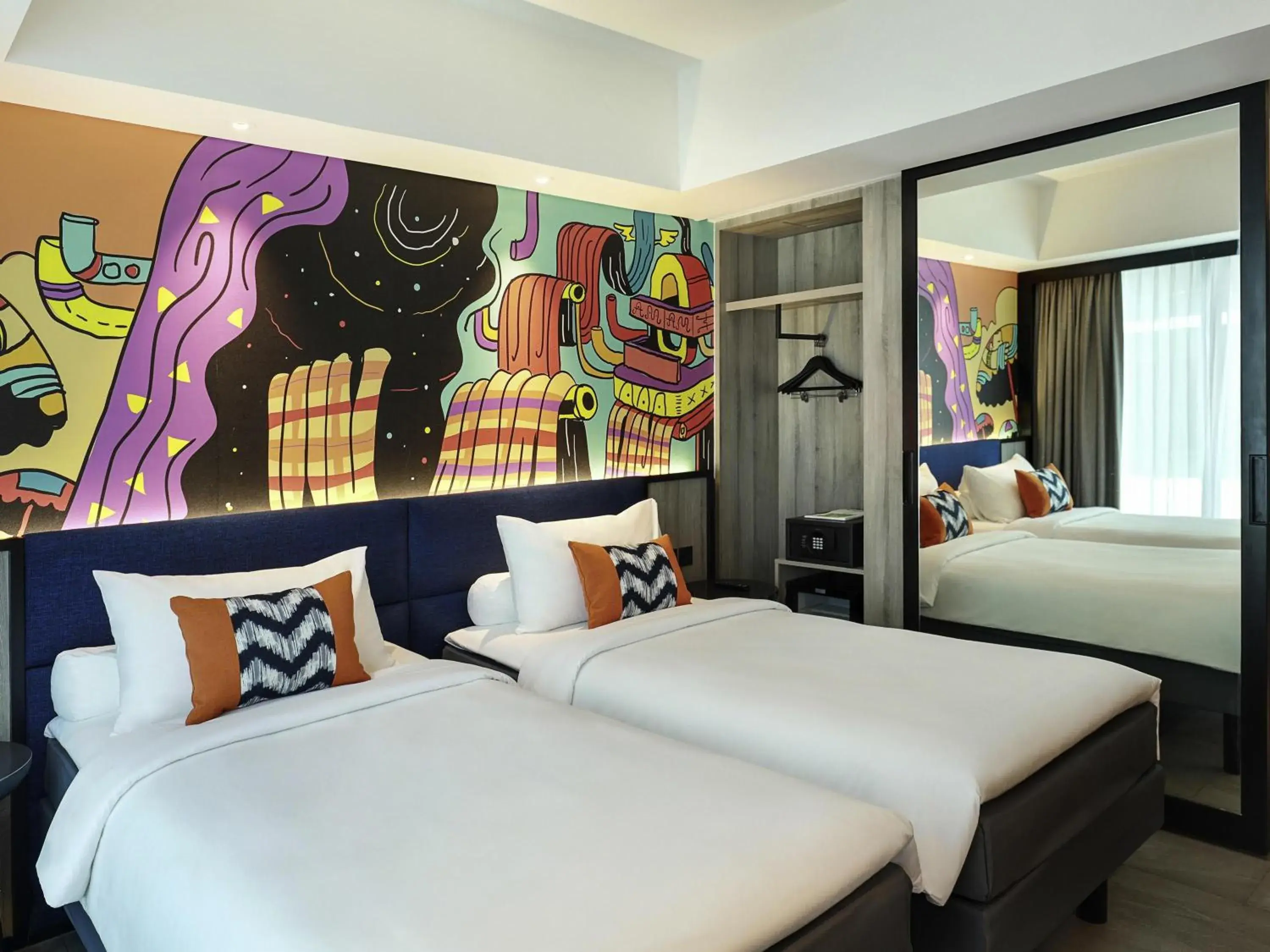 Superior Twin Room in ibis Styles Jakarta Tanah Abang Superior Twin Room in ibis Styles Jakarta Tanah Abang
