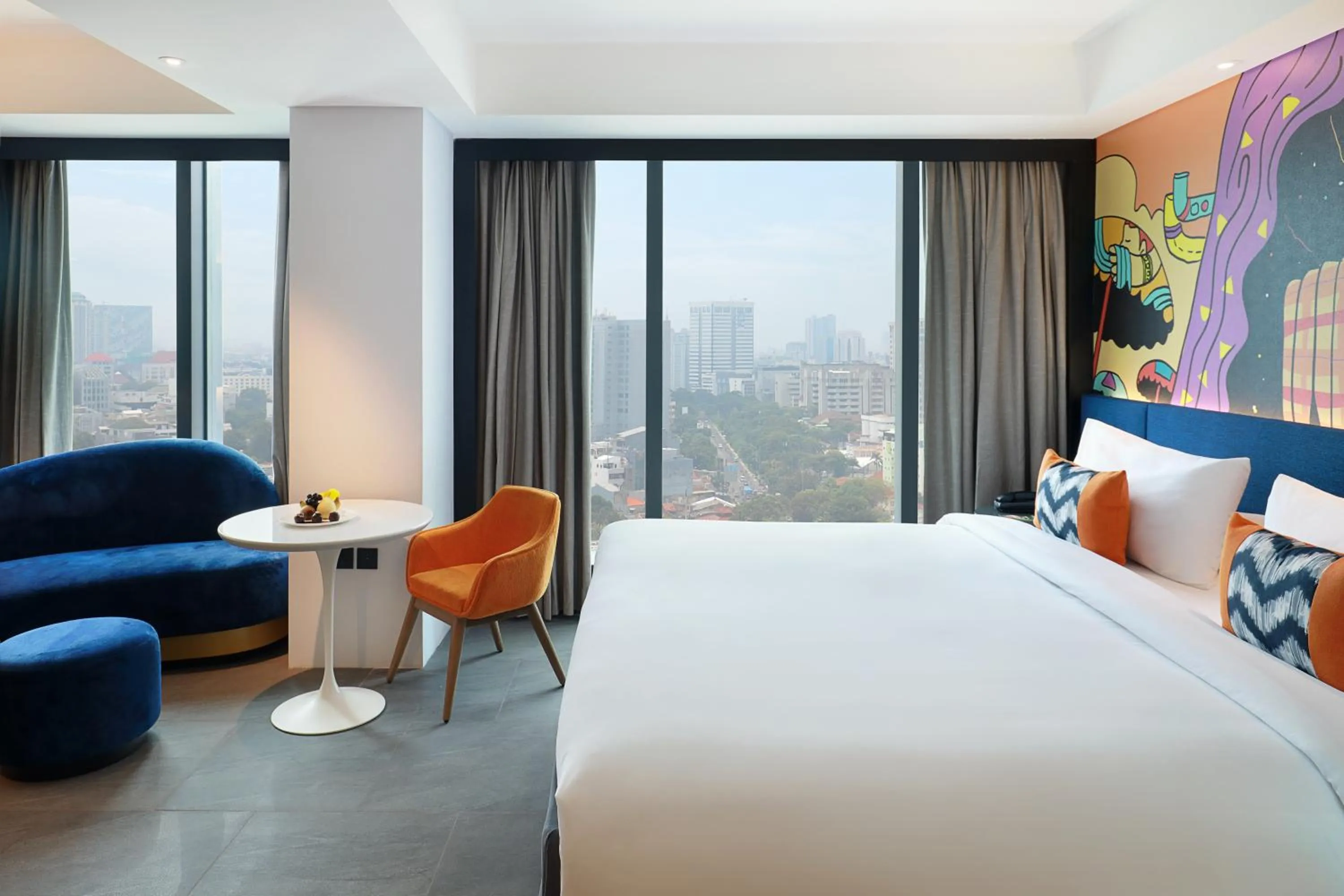 Bed in ibis Styles Jakarta Tanah Abang
