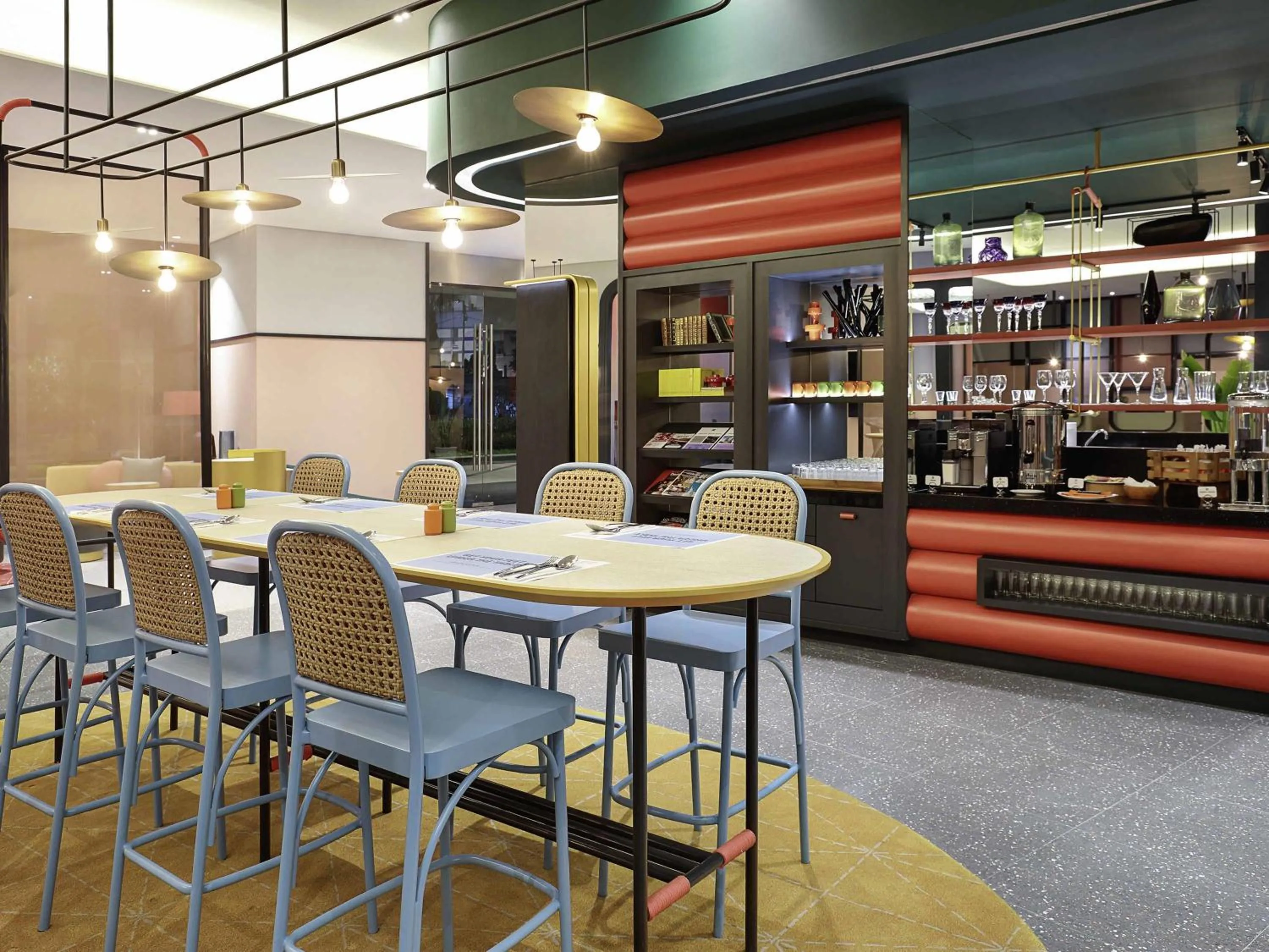 Lounge or bar in ibis Styles Jakarta Tanah Abang