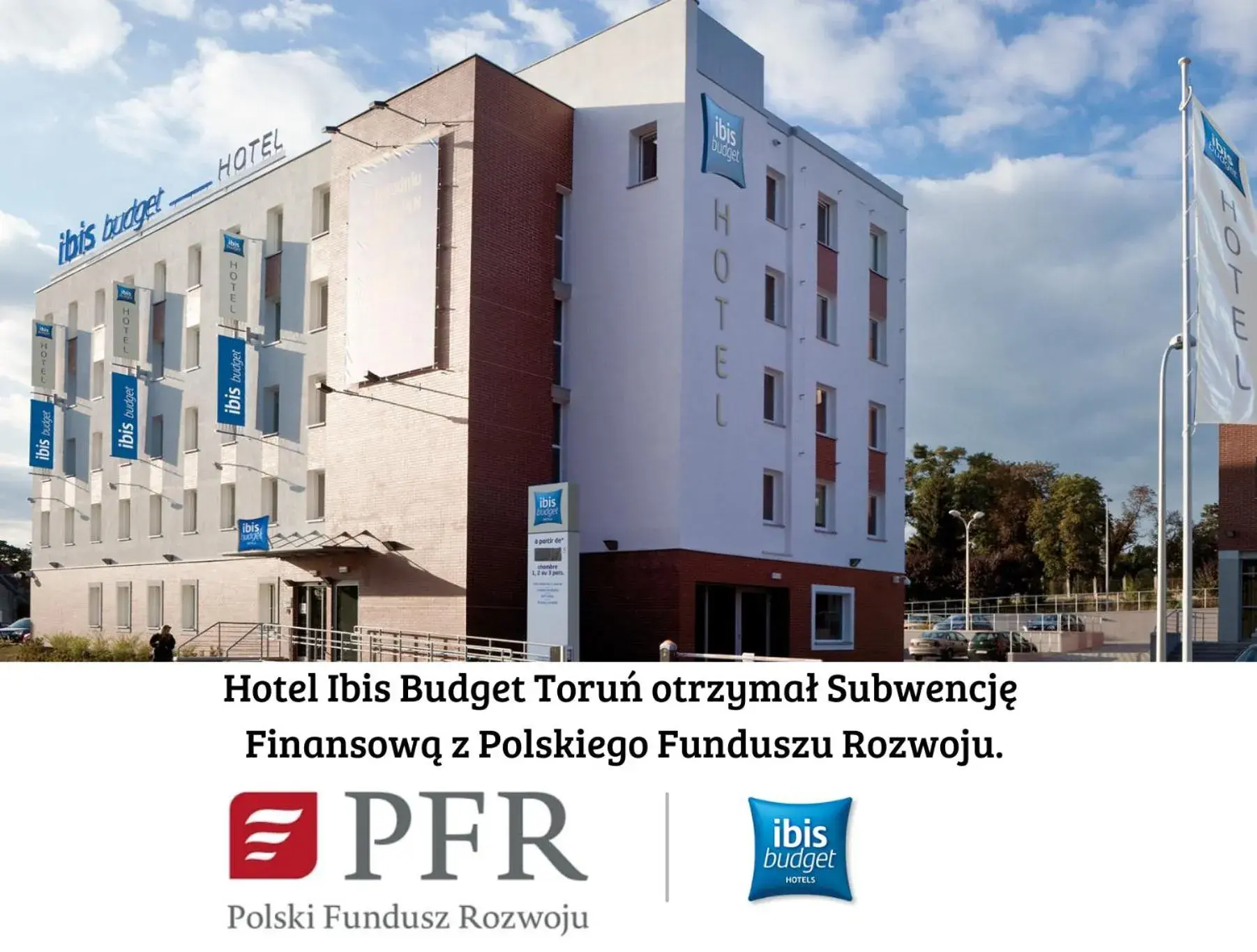 Property building in ibis budget Torun Property building in ibis budget Torun
