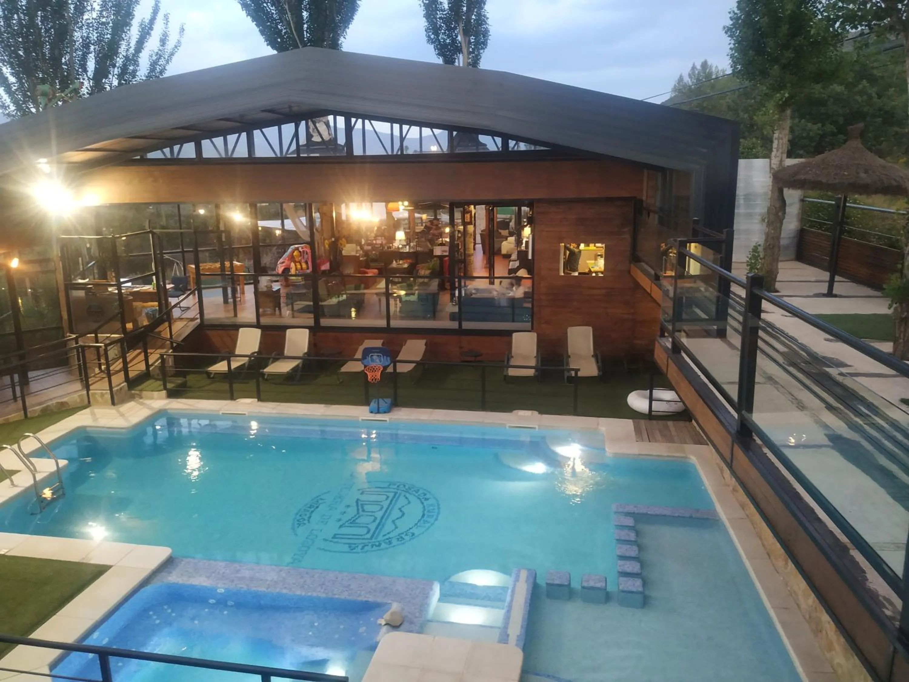 Property building in Posada Rural SPA Granja LA TEJERA de Lozoya