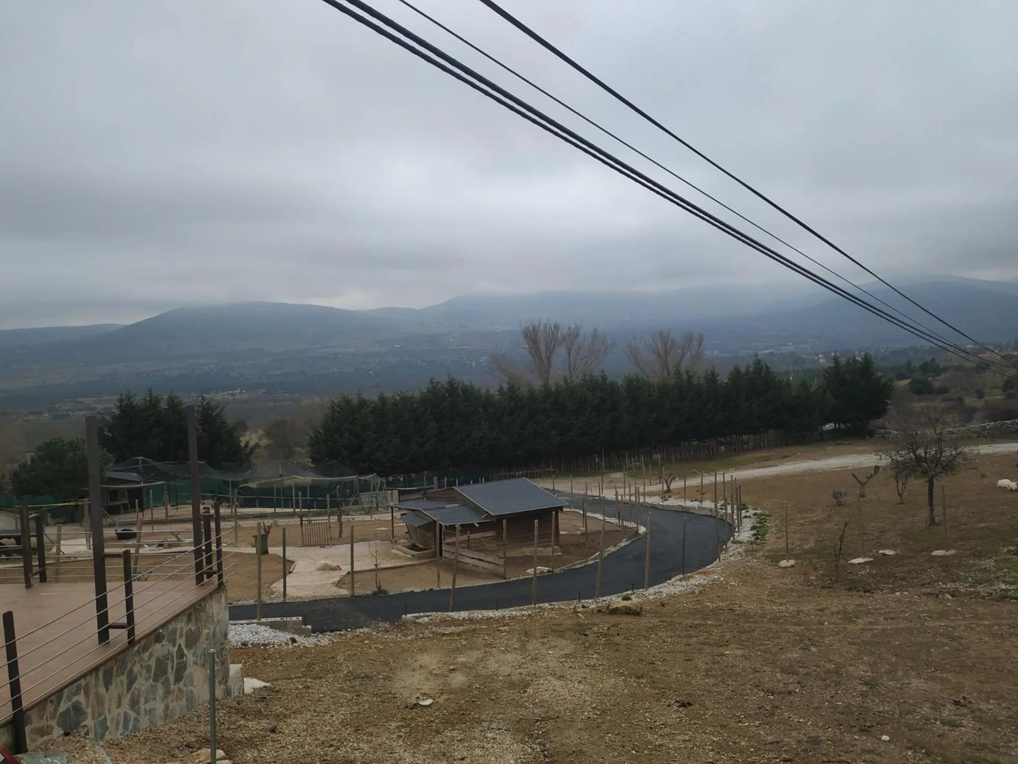 Garden in Posada Rural SPA Granja LA TEJERA de Lozoya