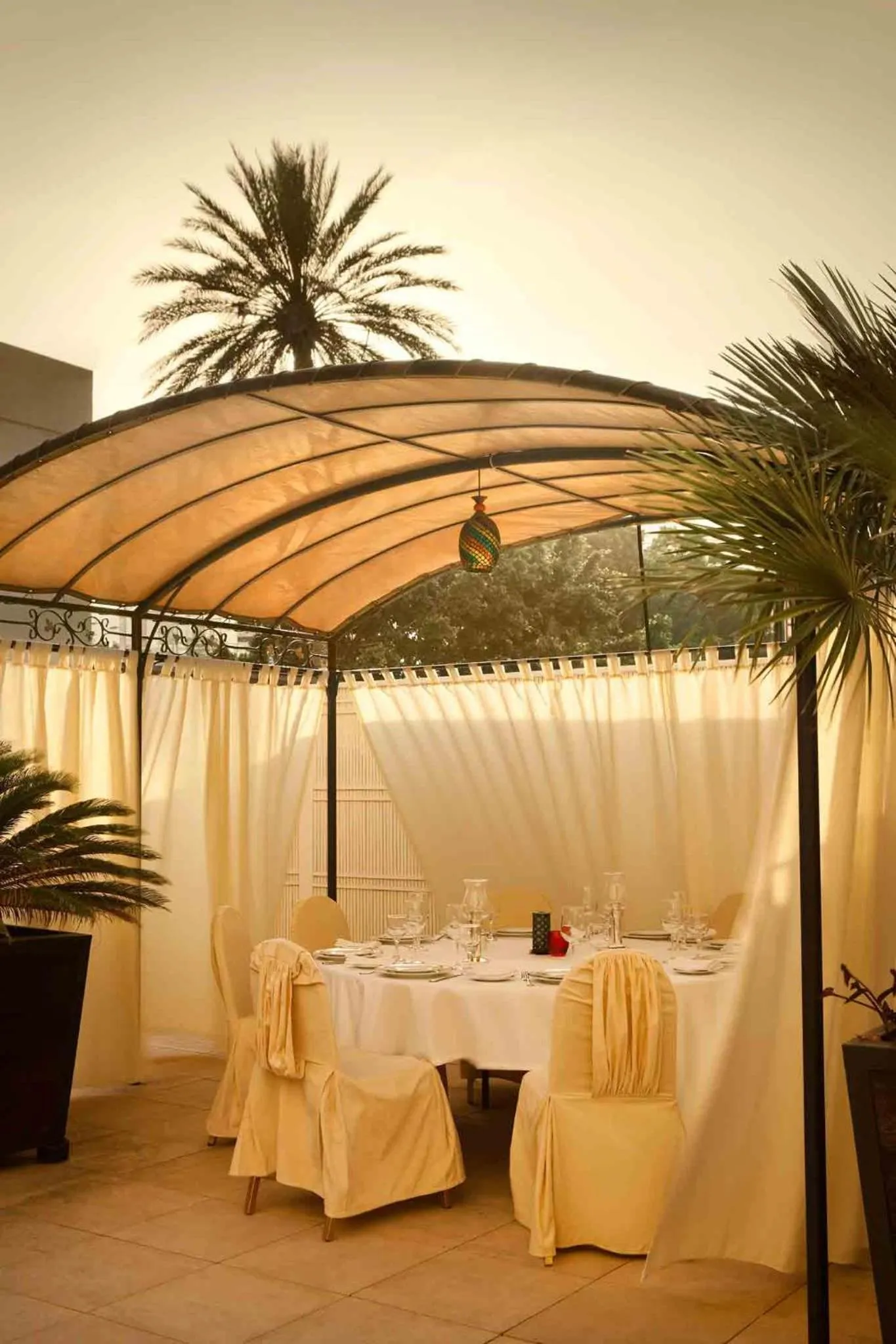 Patio in Royal Hotel Oran - MGallery Collection
