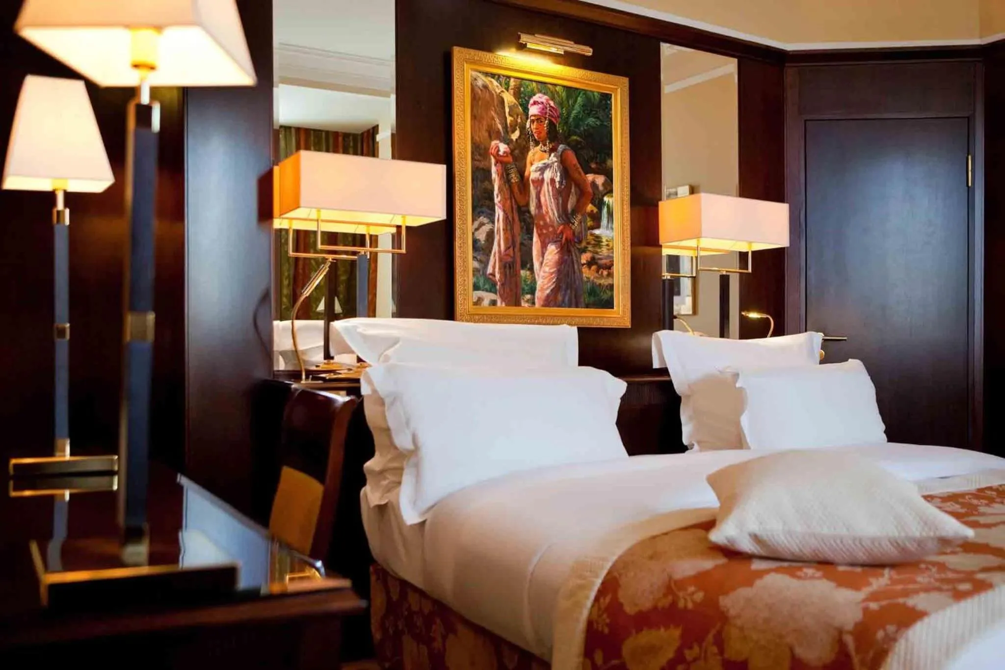 Bedroom, Bed in Royal Hotel Oran - MGallery Collection