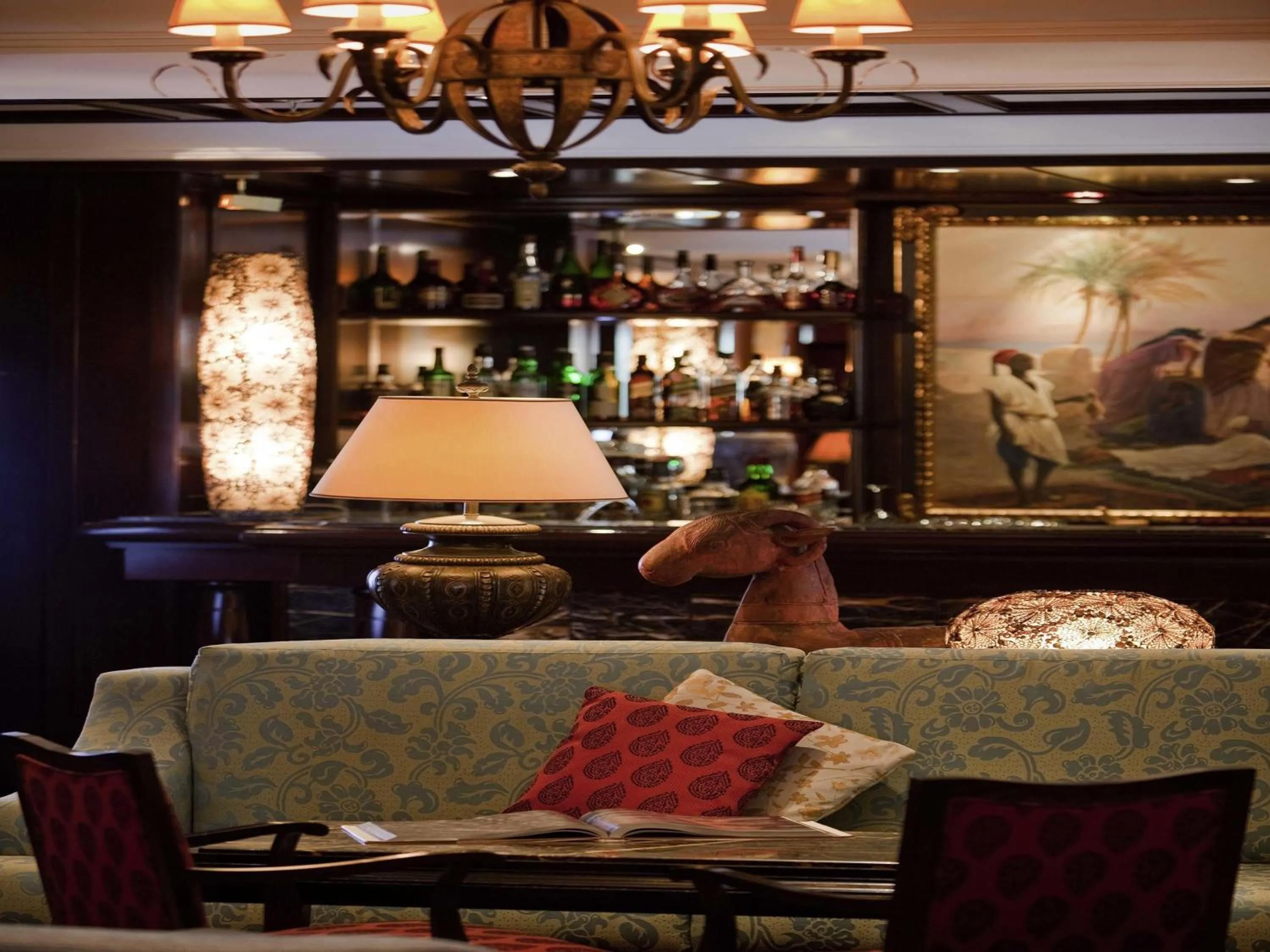 Lounge or bar in Royal Hotel Oran - MGallery Collection