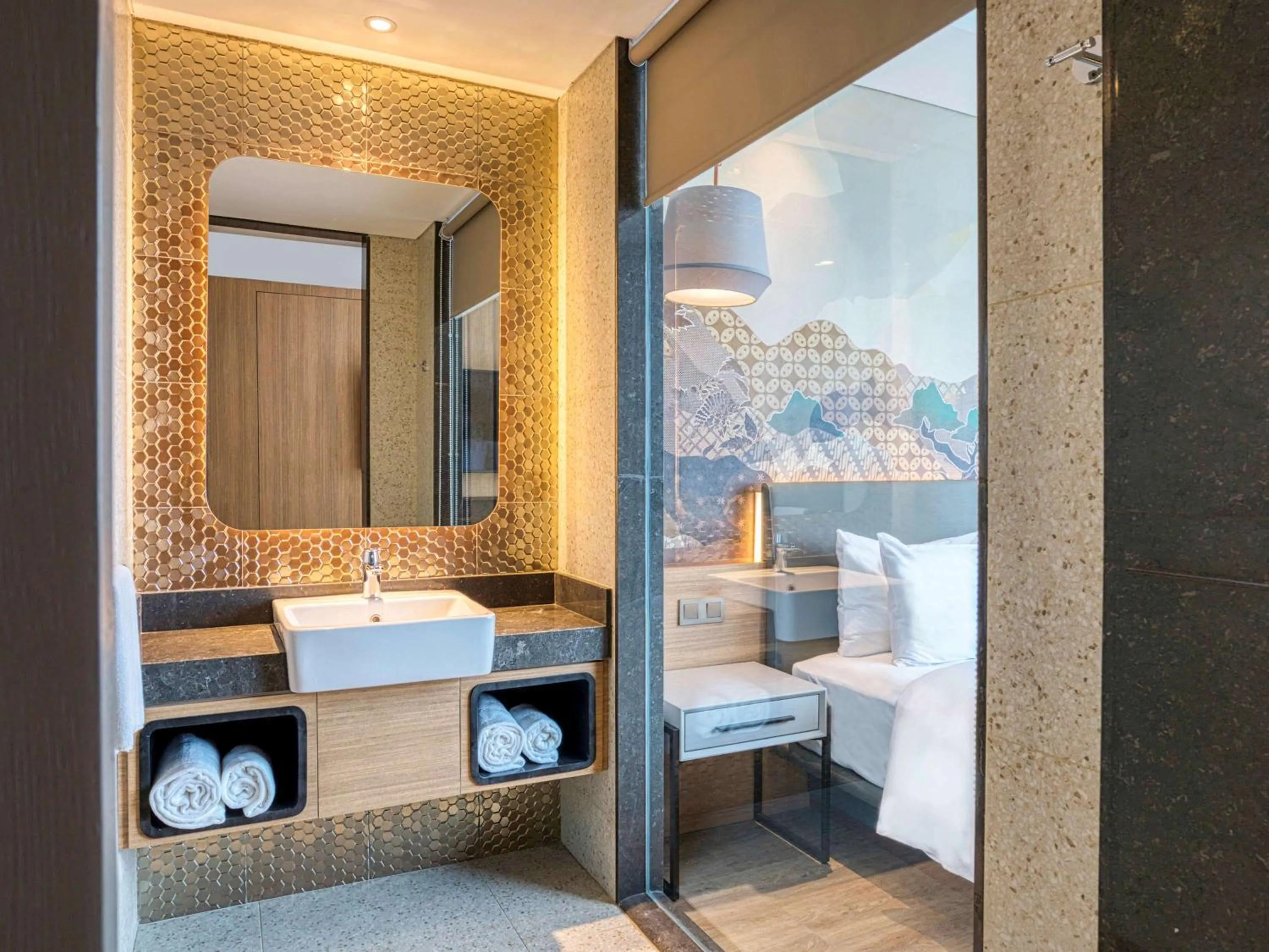 Photo of the whole room in Mercure Jakarta Gatot Subroto