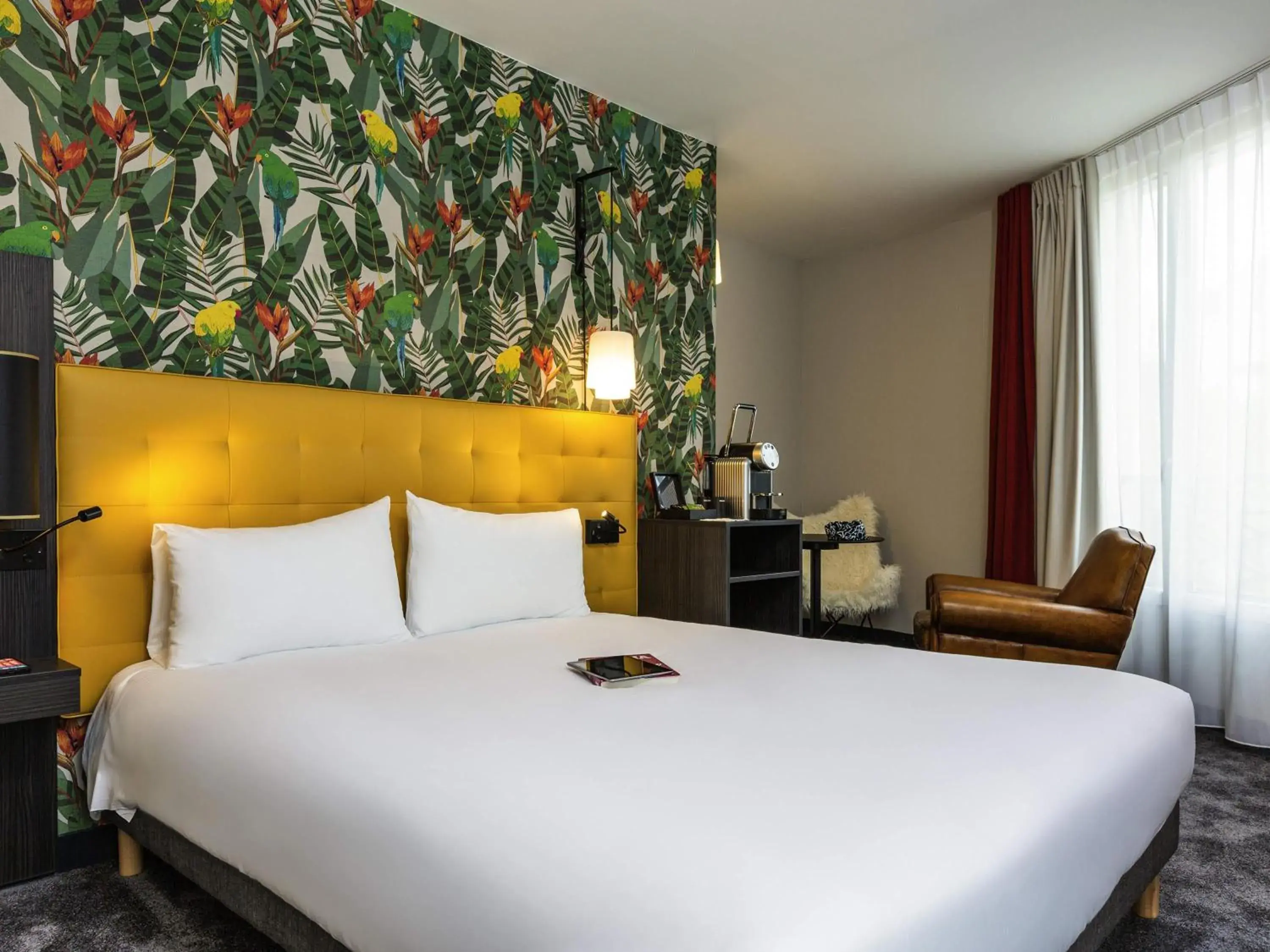 Bedroom, Bed in ibis Styles Puteaux Paris La Defense Bedroom, Bed in ibis Styles Puteaux Paris La Defense