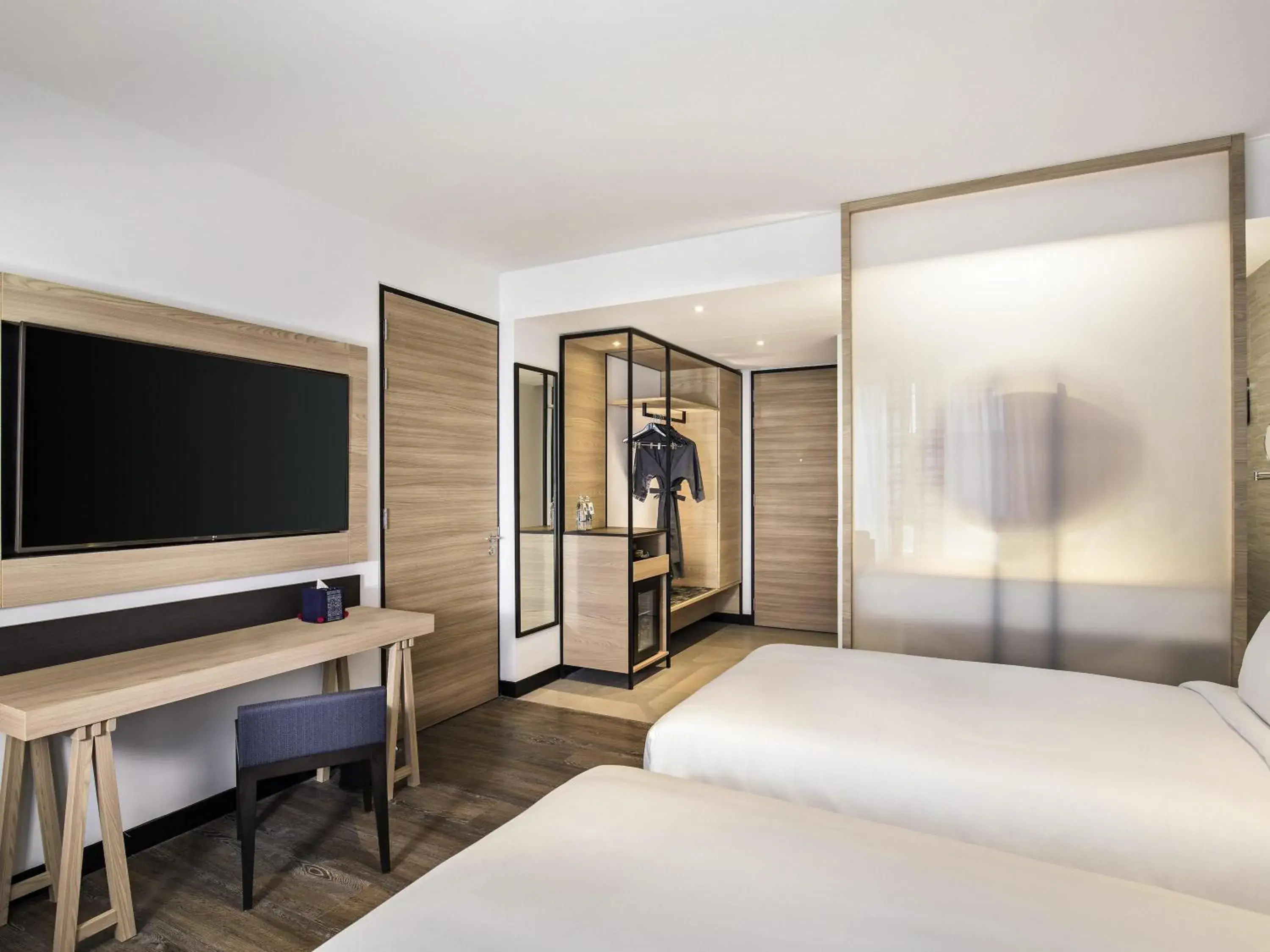 Bedroom, Bed in Novotel Chiangmai Nimman Journeyhub Bedroom, Bed in Novotel Chiangmai Nimman Journeyhub