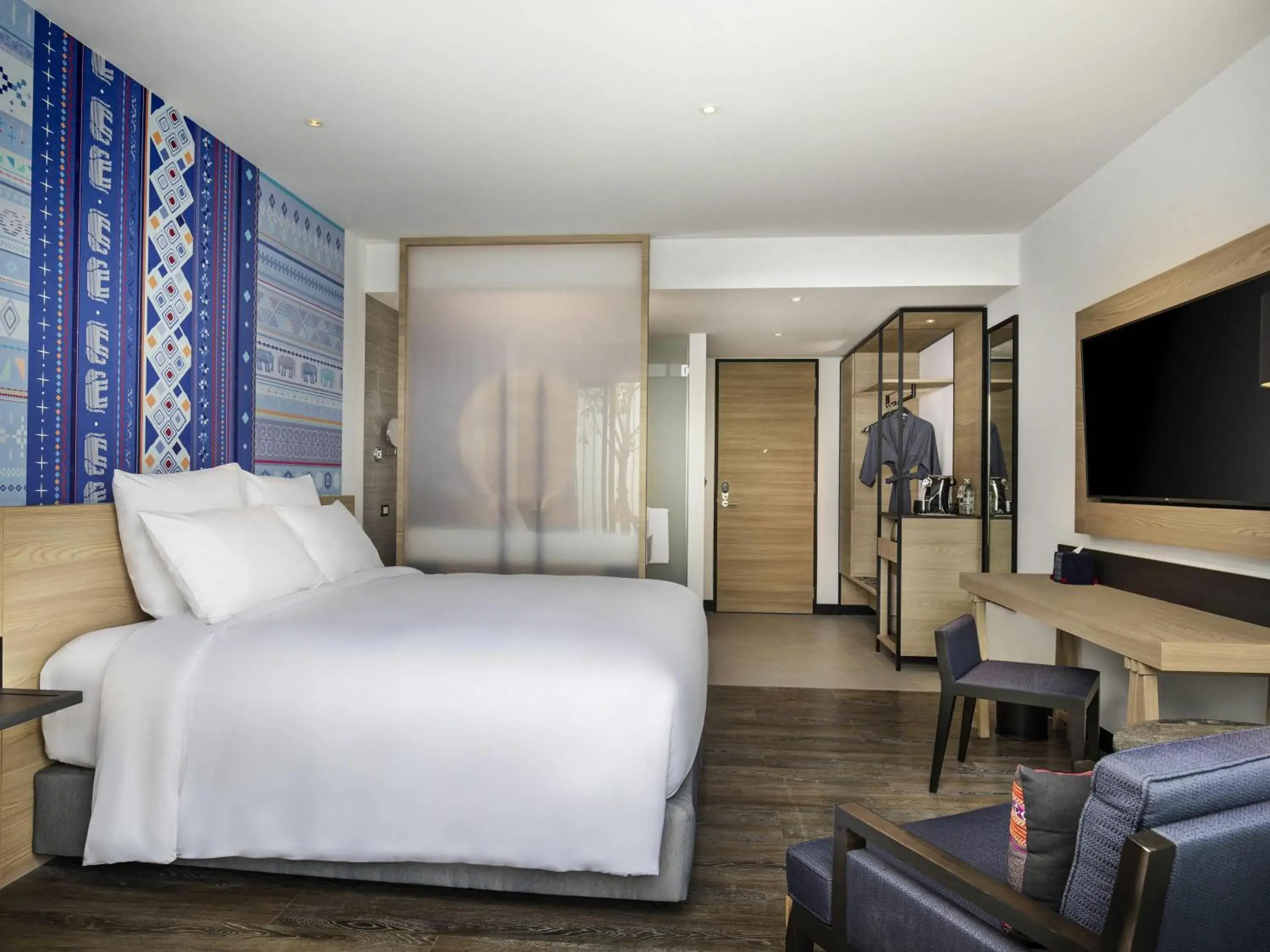 Bedroom, Bed in Novotel Chiangmai Nimman Journeyhub Bedroom, Bed in Novotel Chiangmai Nimman Journeyhub