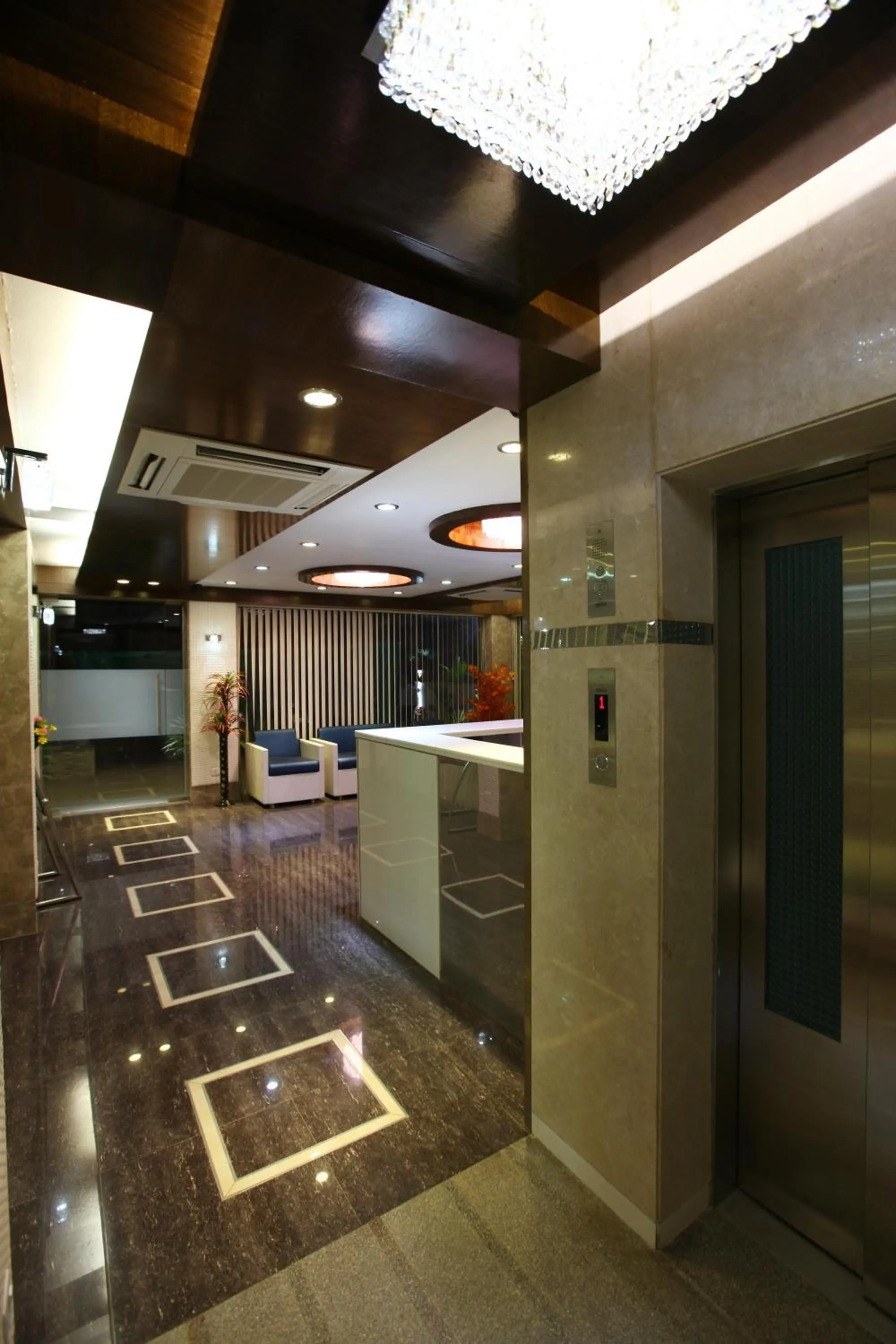 Lobby or reception in Atithi The Hotel