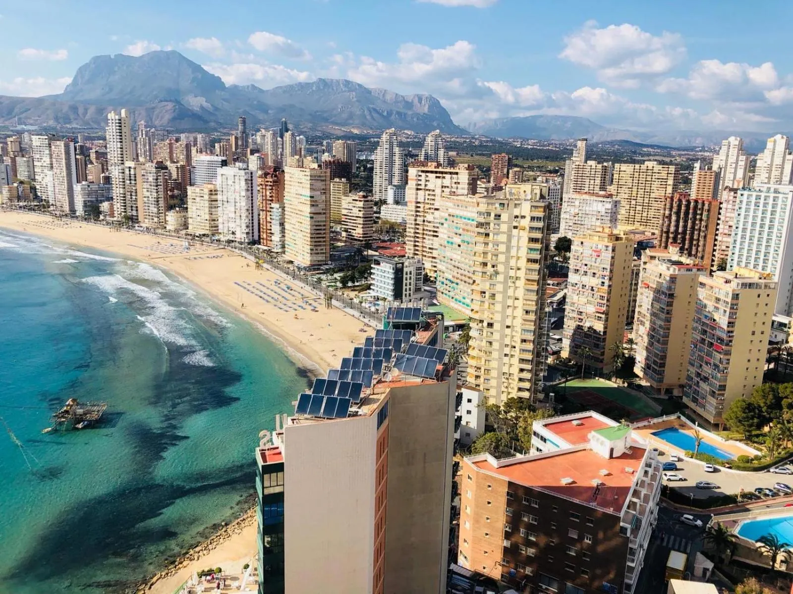 Beach in Don Miguel II Apartments