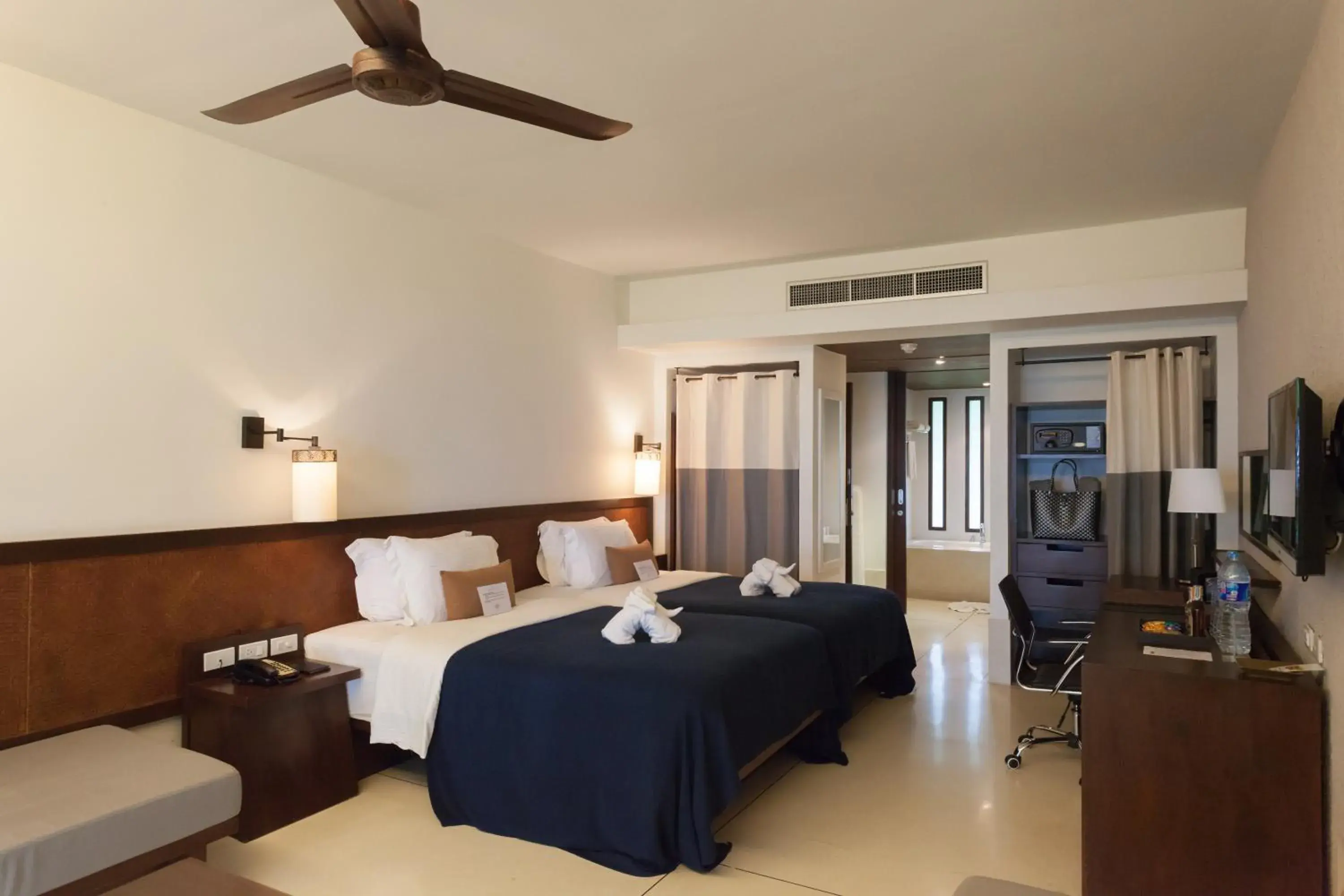 Bedroom, Bed in Grand Southsea Khaolak Beach Resort Bedroom, Bed in Grand Southsea Khaolak Beach Resort