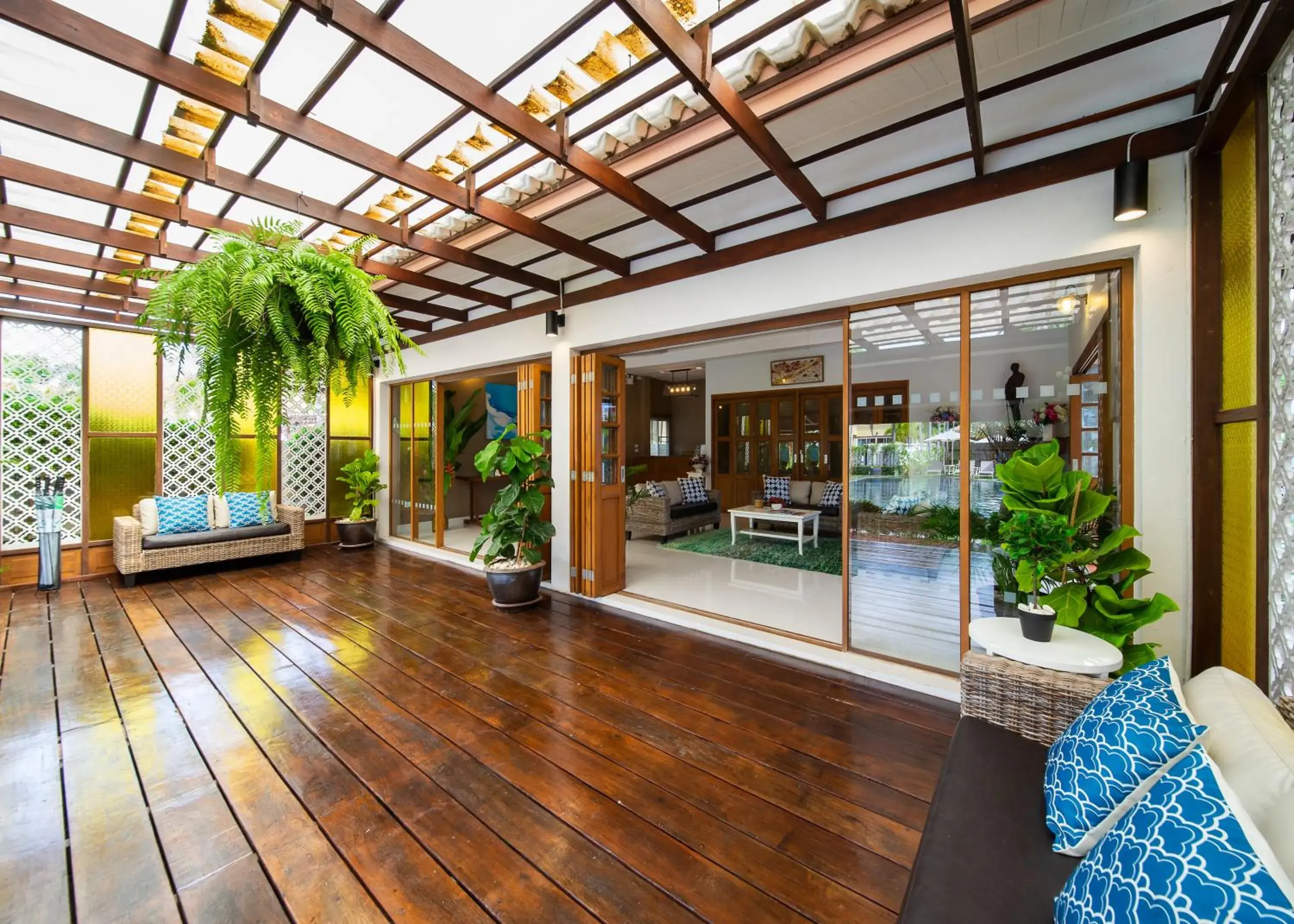 Lobby or reception in Blu Marine Hua Hin Resort and Villas Lobby or reception in Blu Marine Hua Hin Resort and Villas