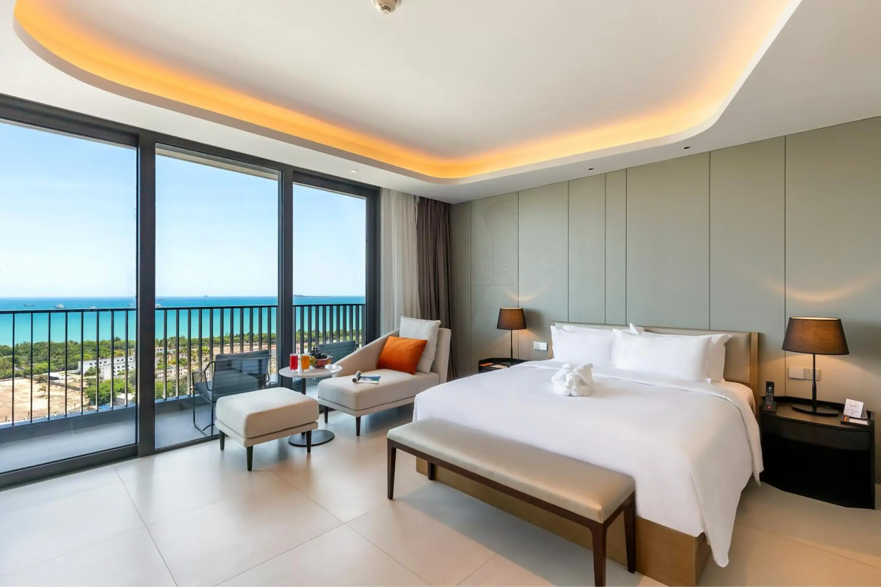 Studio Deluxe Ocean View in Oakwood Apartments Sanya Studio Deluxe Ocean View in Oakwood Apartments Sanya