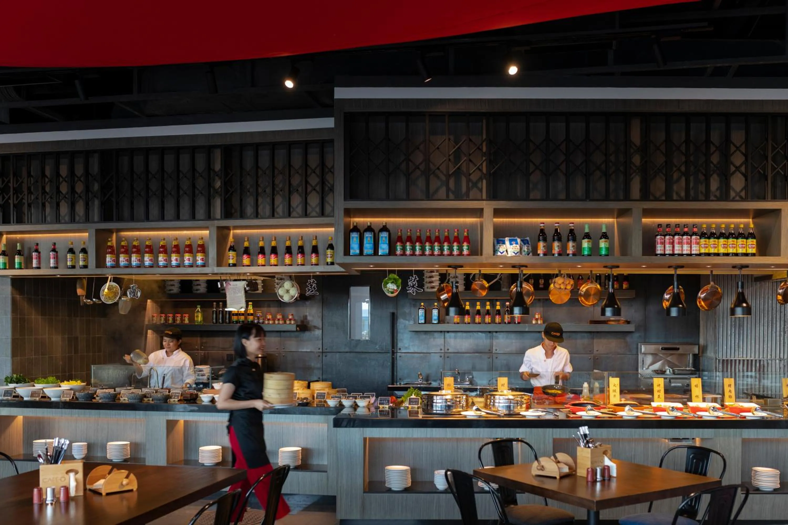 Breakfast in Oakwood Apartments Sanya