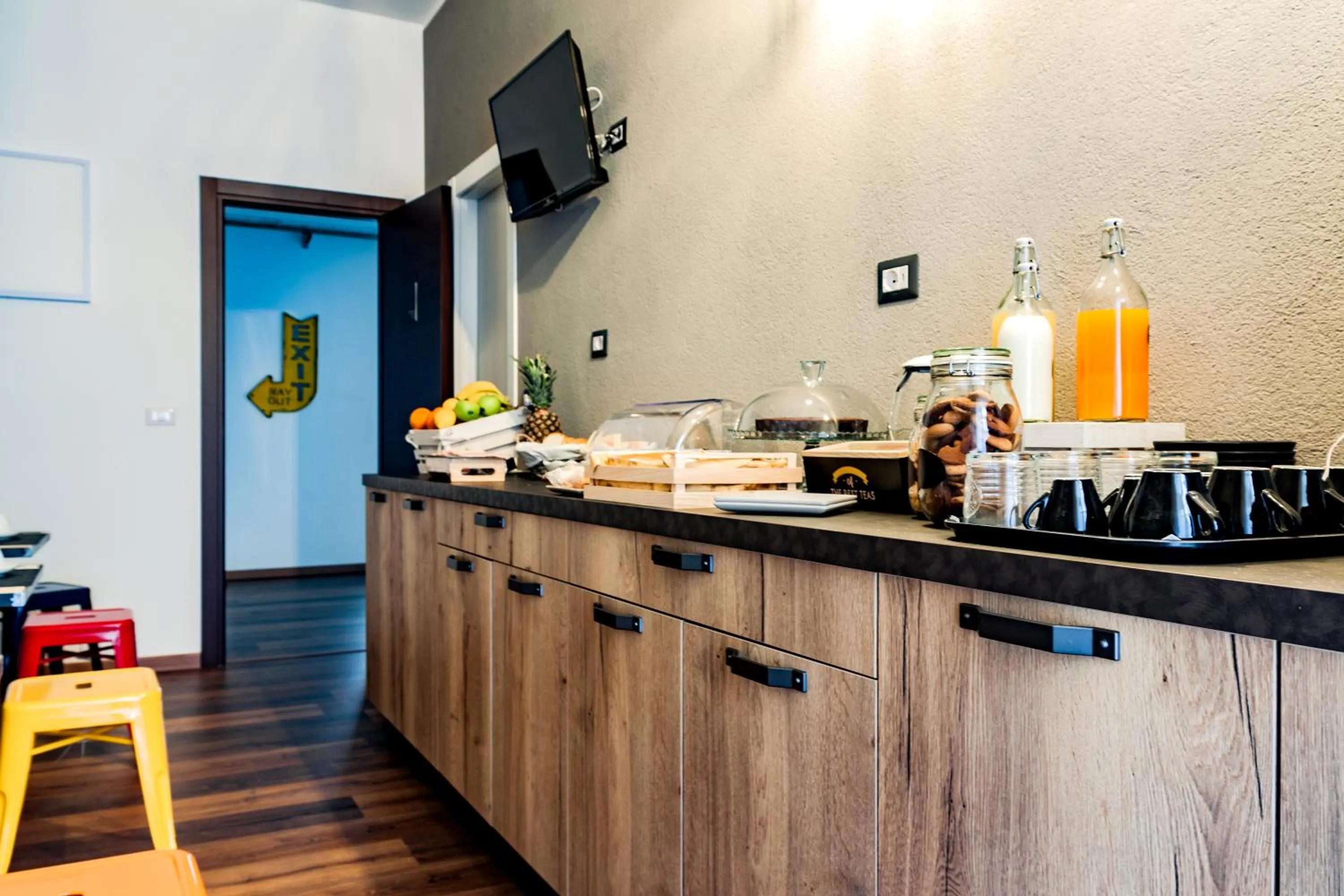 Food and drinks in TRAVEL STATION Bedandbreakfast