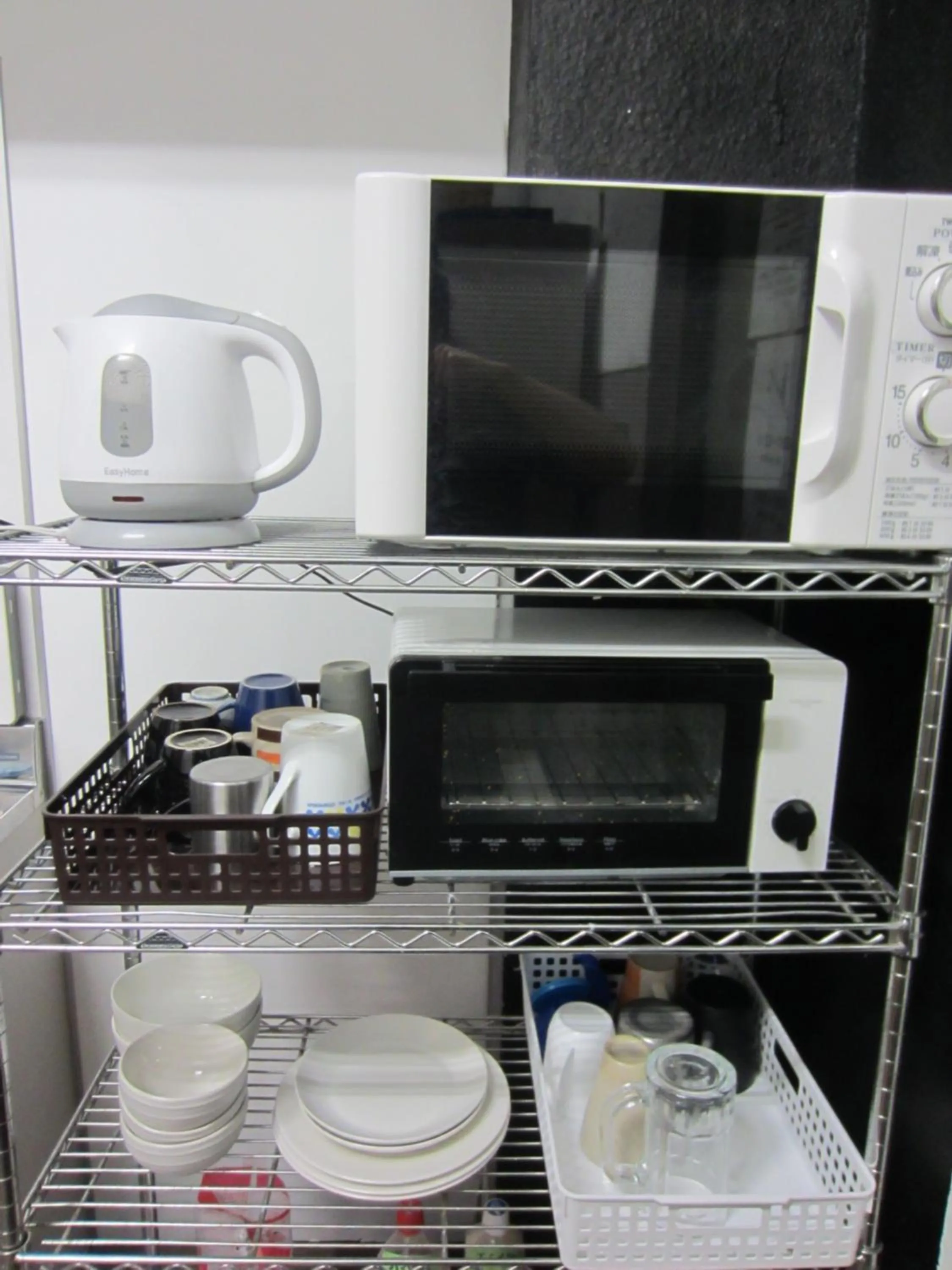 Communal kitchen in Nomad Hostel East
