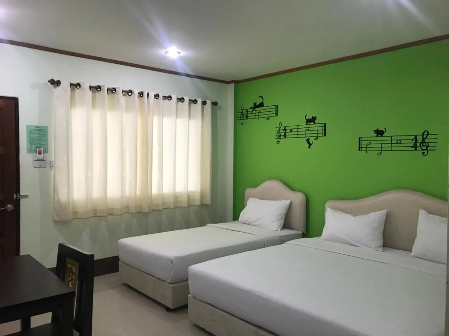 Bed in A Nice Resort