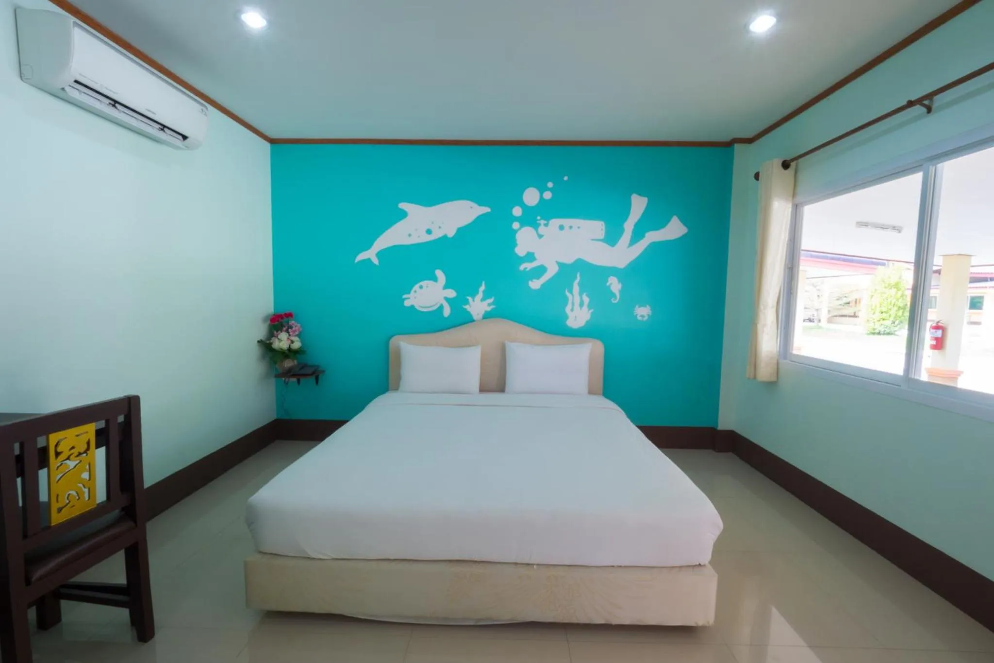 Bedroom in A Nice Resort