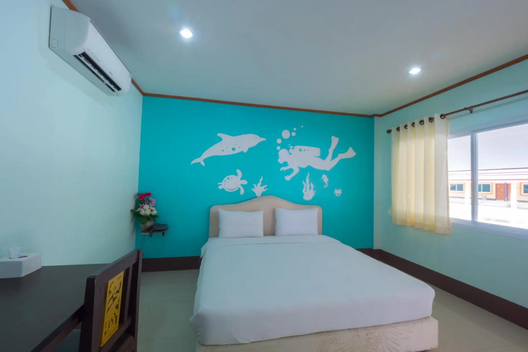 Bedroom in A Nice Resort