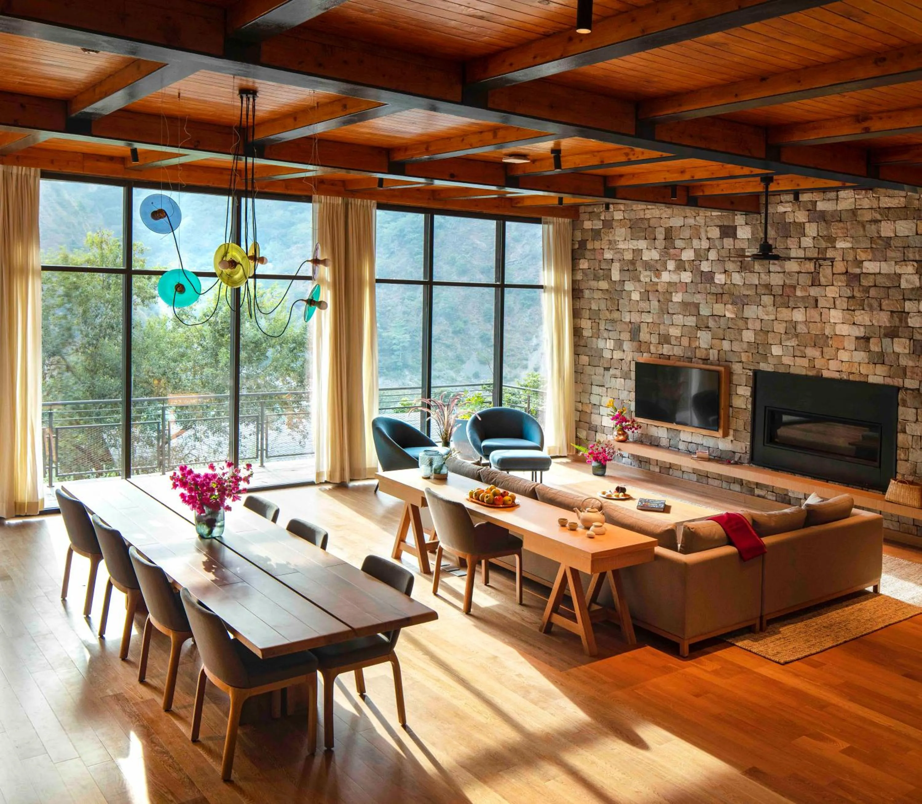 Living room in Taj Rishikesh Resort & Spa Uttarakhand