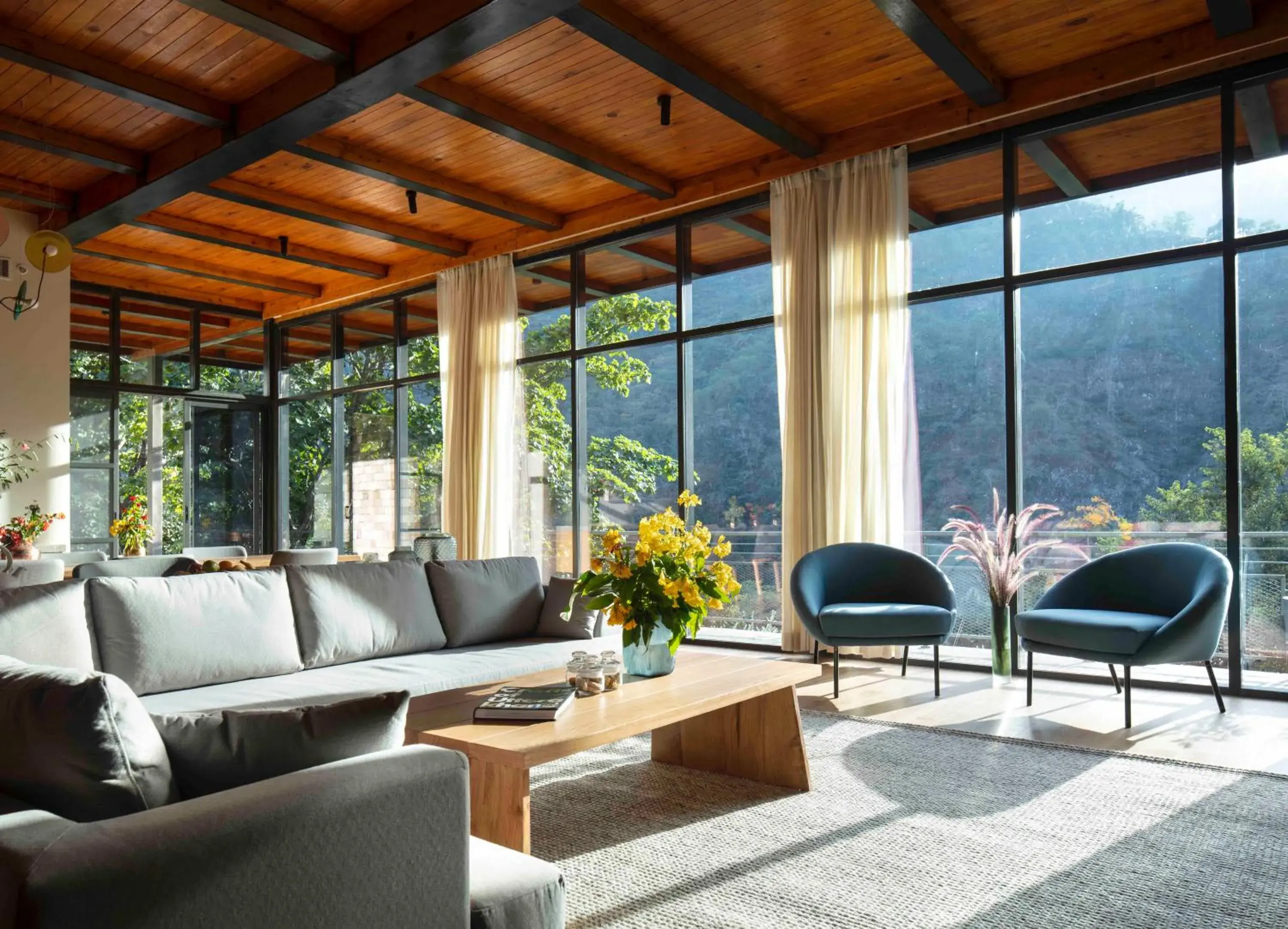 Living room in Taj Rishikesh Resort & Spa Uttarakhand Living room in Taj Rishikesh Resort & Spa Uttarakhand