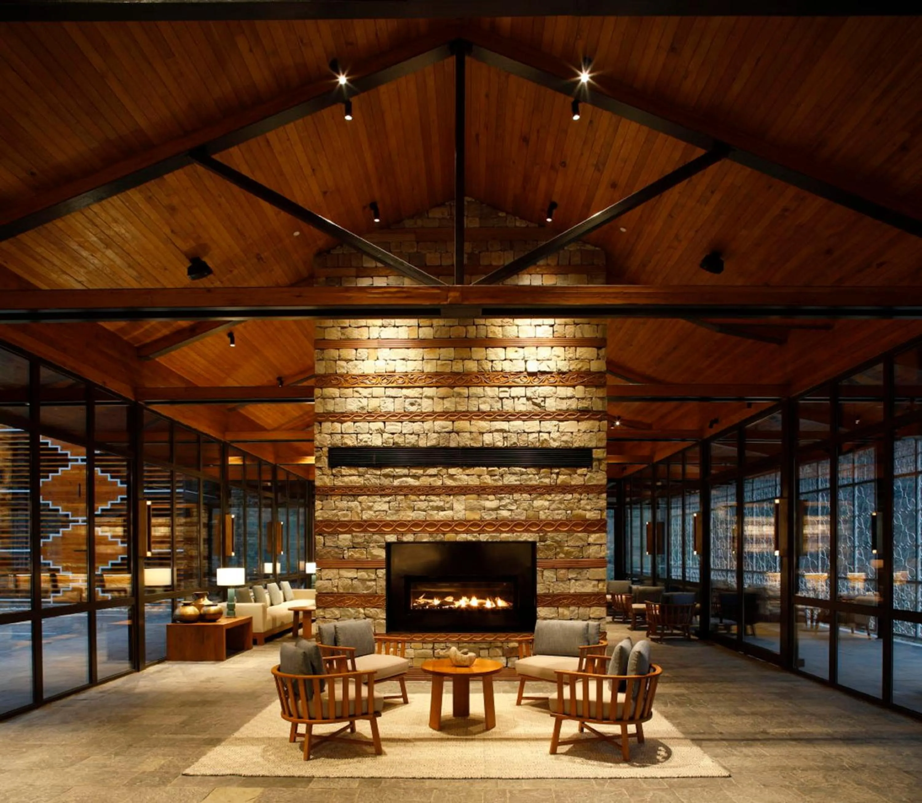 Lobby or reception in Taj Rishikesh Resort & Spa Uttarakhand