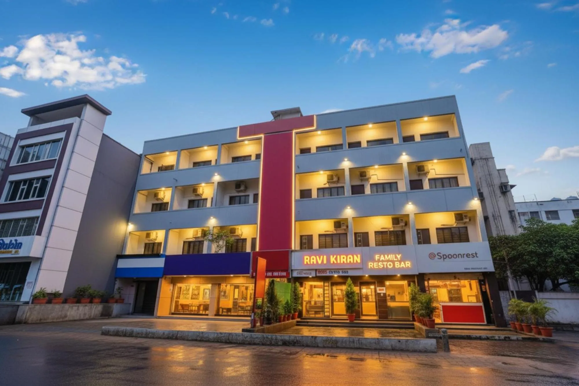 Property building in Via Ravikiran