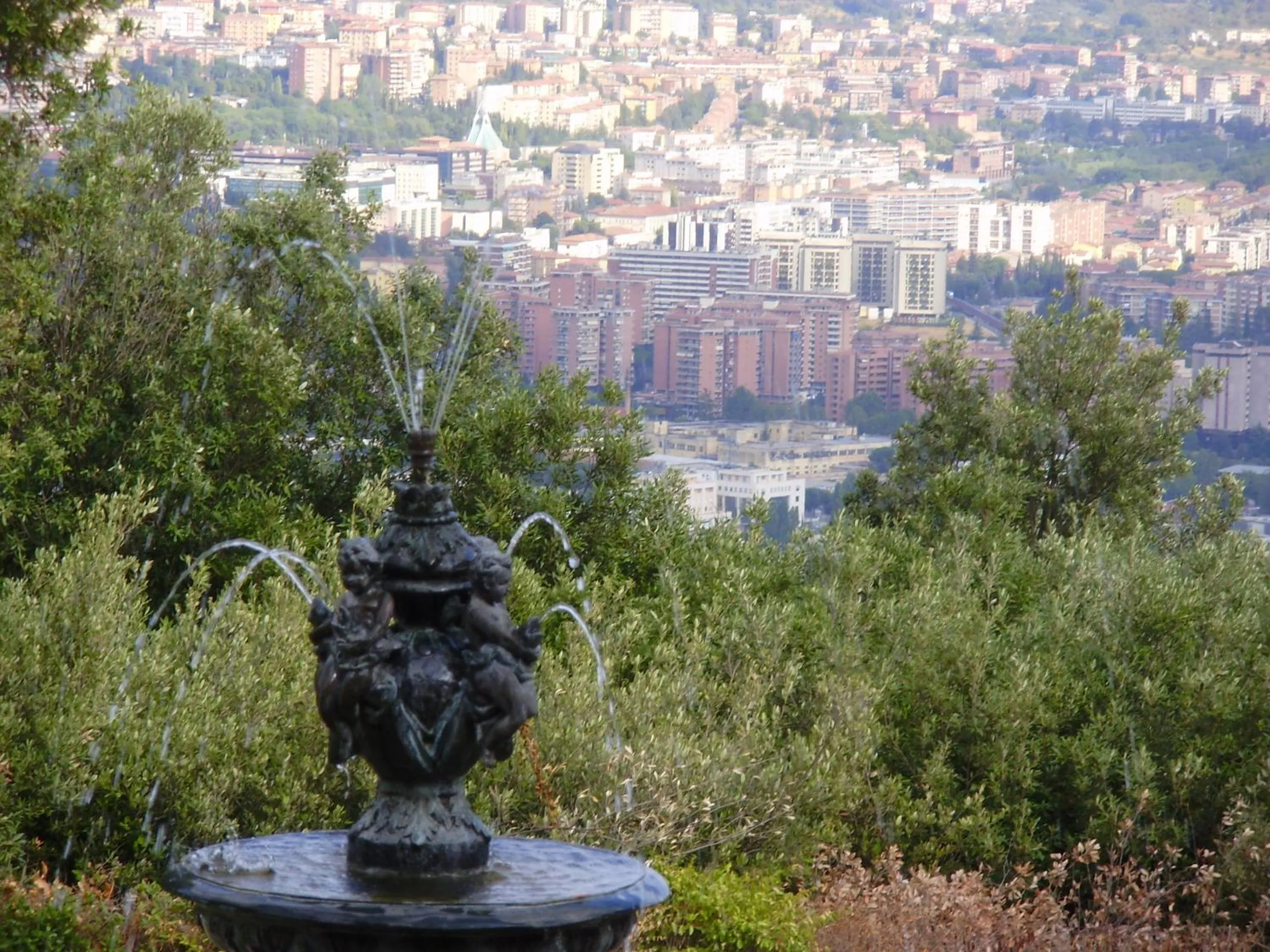 City view in B&B Spring