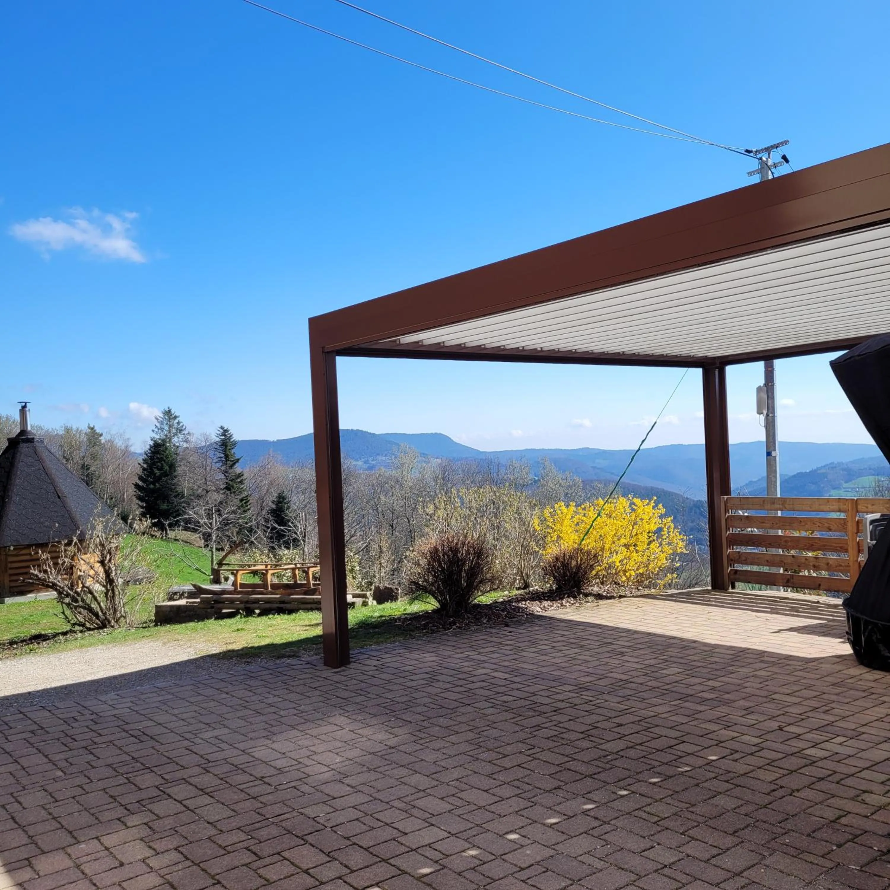 View (from property/room) in Le Bouton d'Or