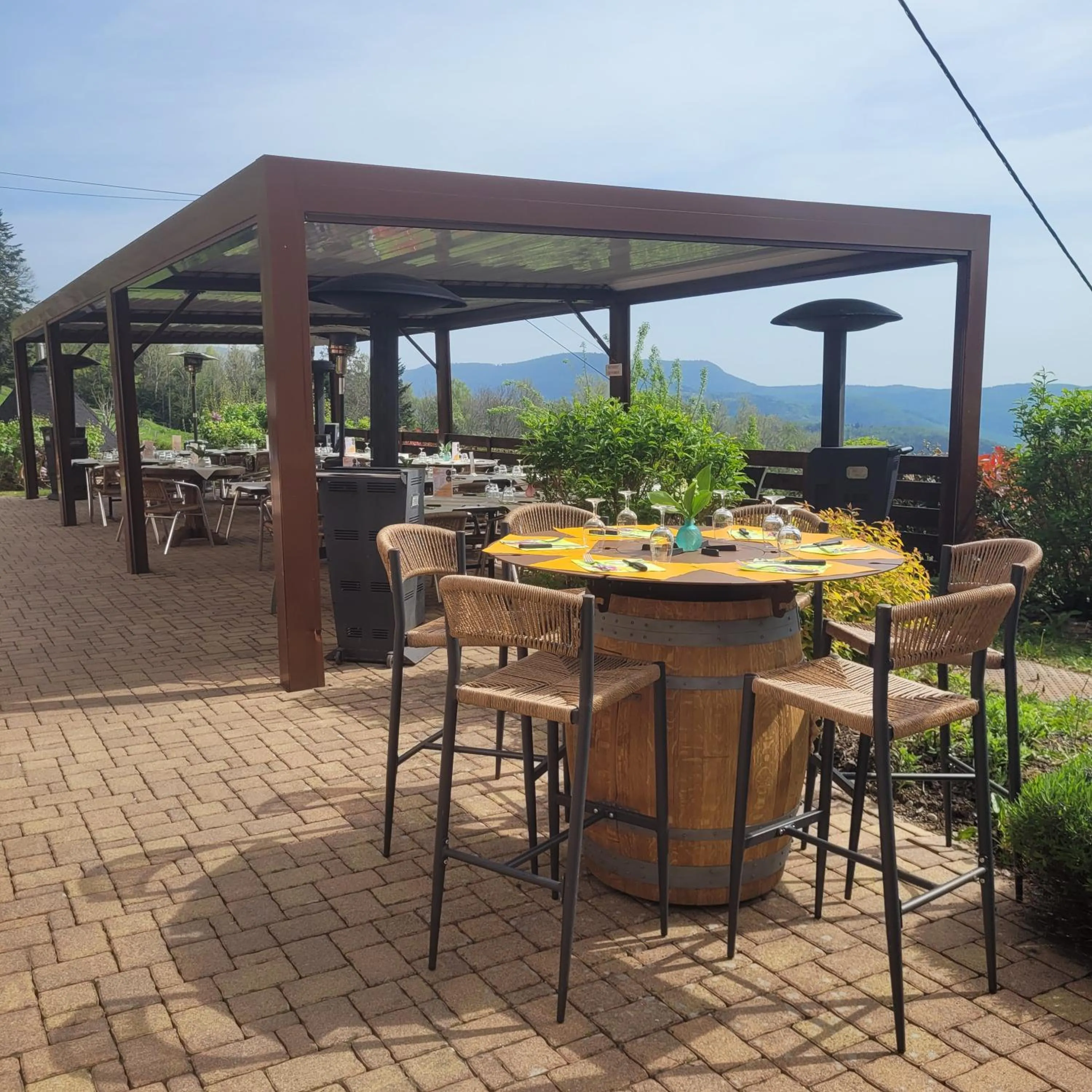 Patio in Le Bouton d'Or