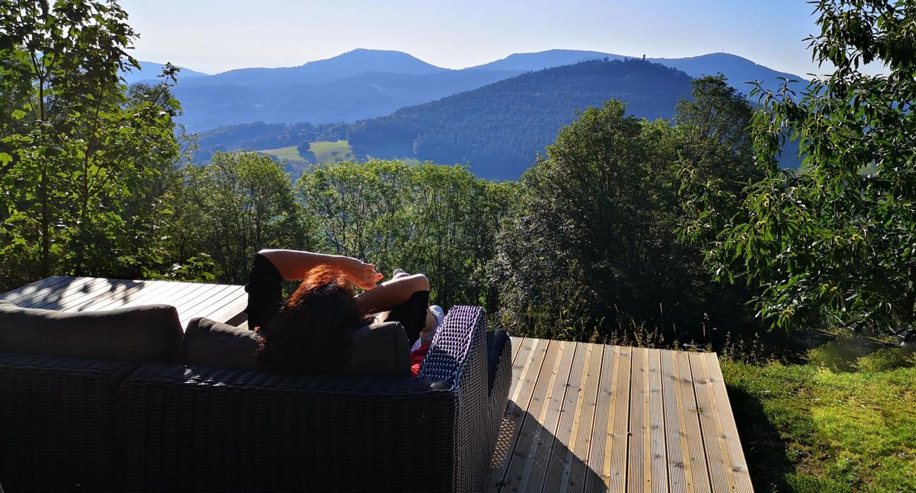Mountain view in Le Bouton d'Or