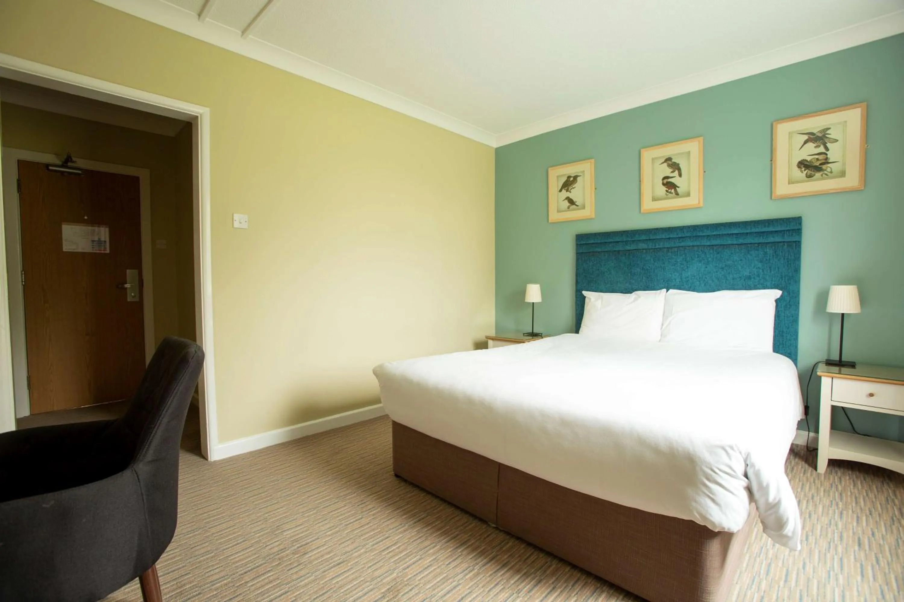 Bed in The Bridge House; BW Signature Collection