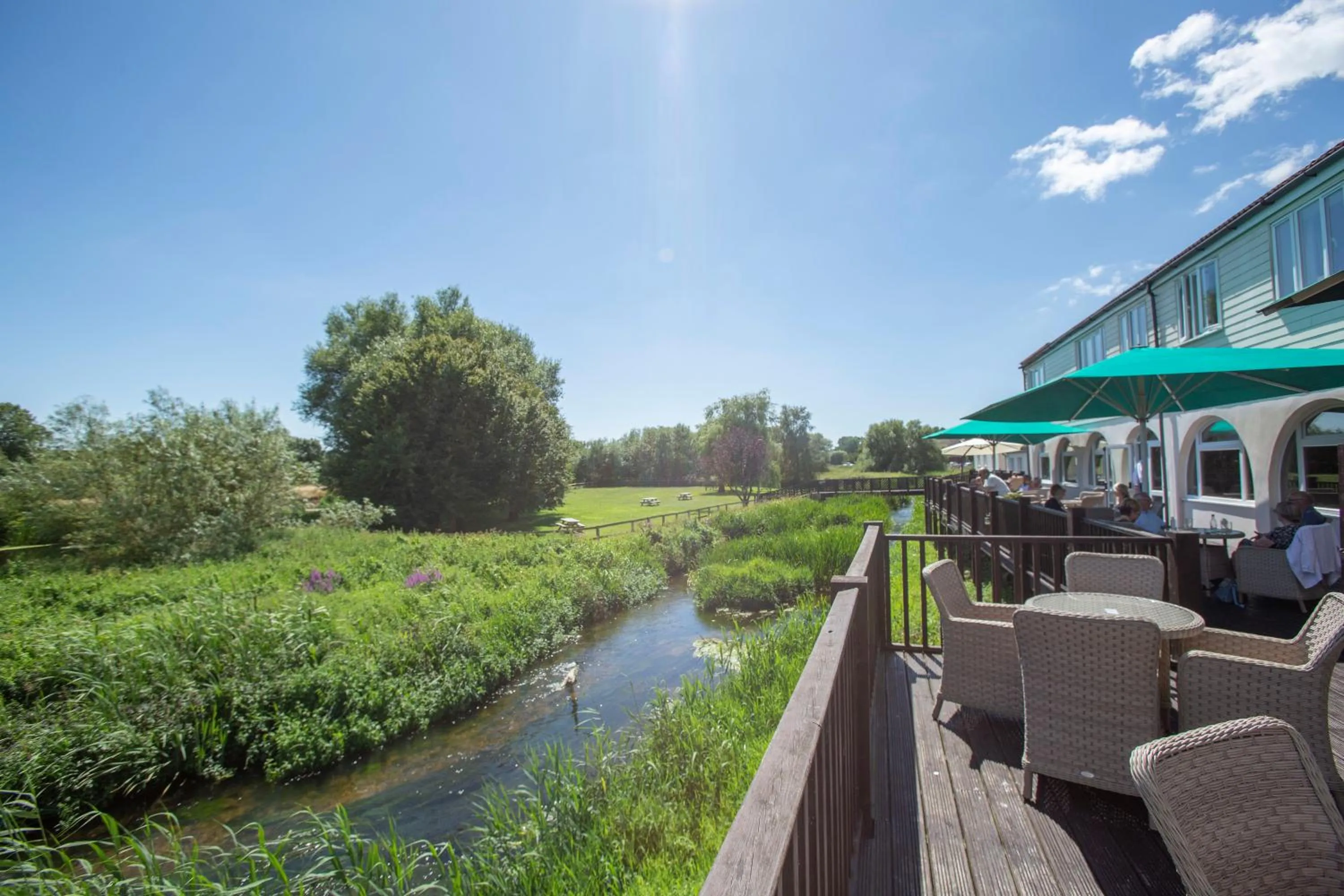 Garden in The Bridge House; BW Signature Collection
