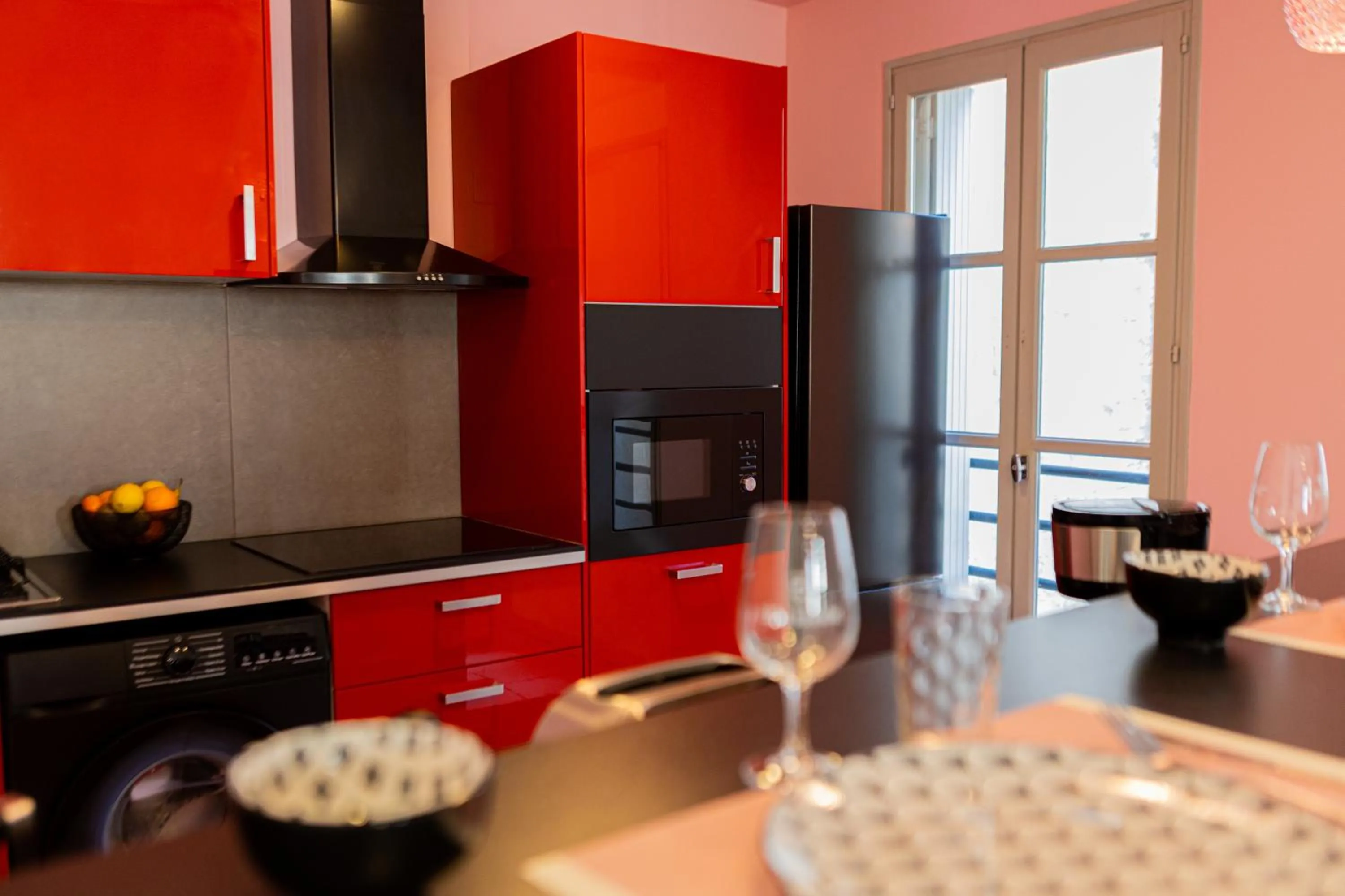 kitchen in Garlande Hôtel Avignon Centre