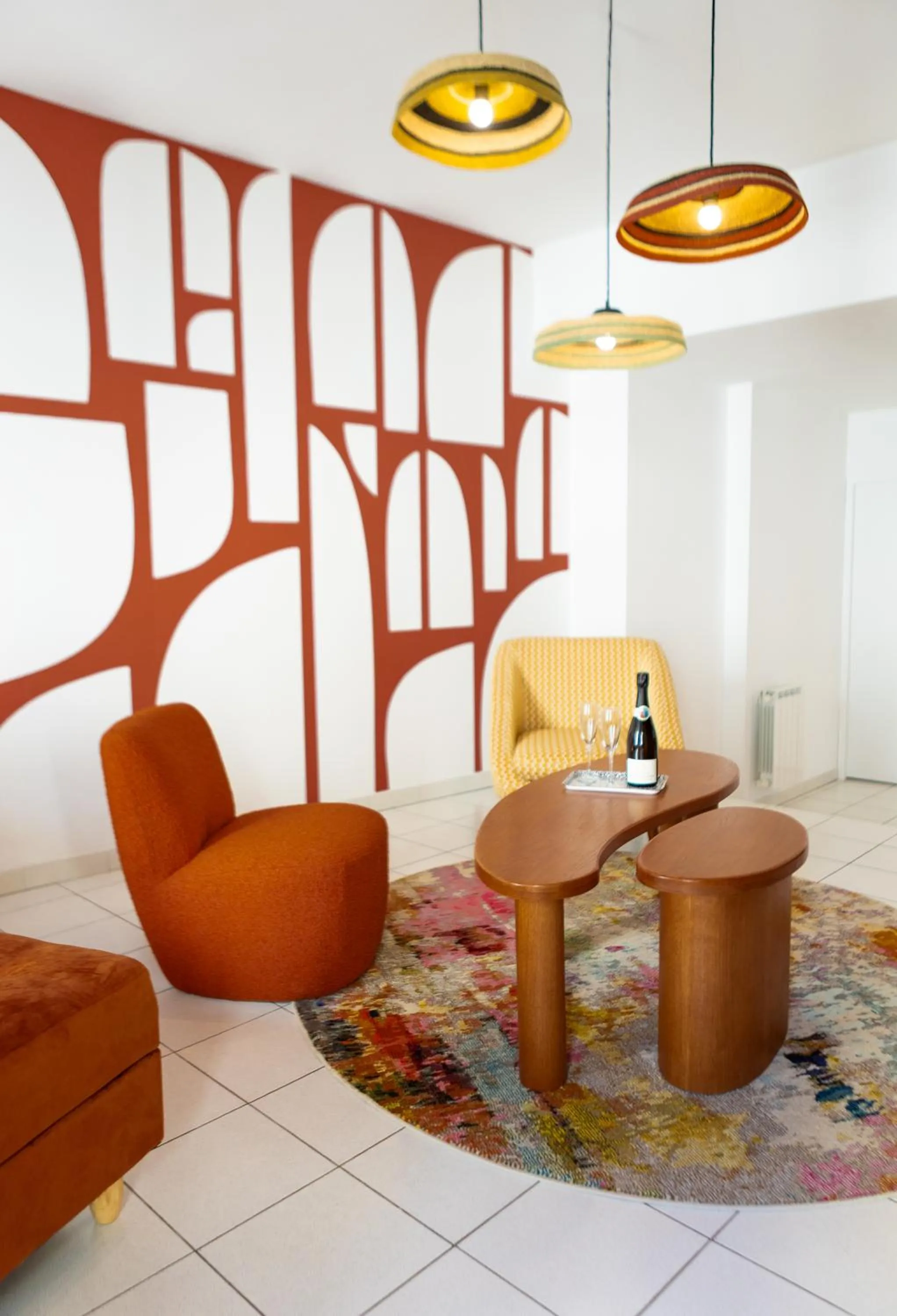 Living room in Garlande Hôtel Avignon Centre